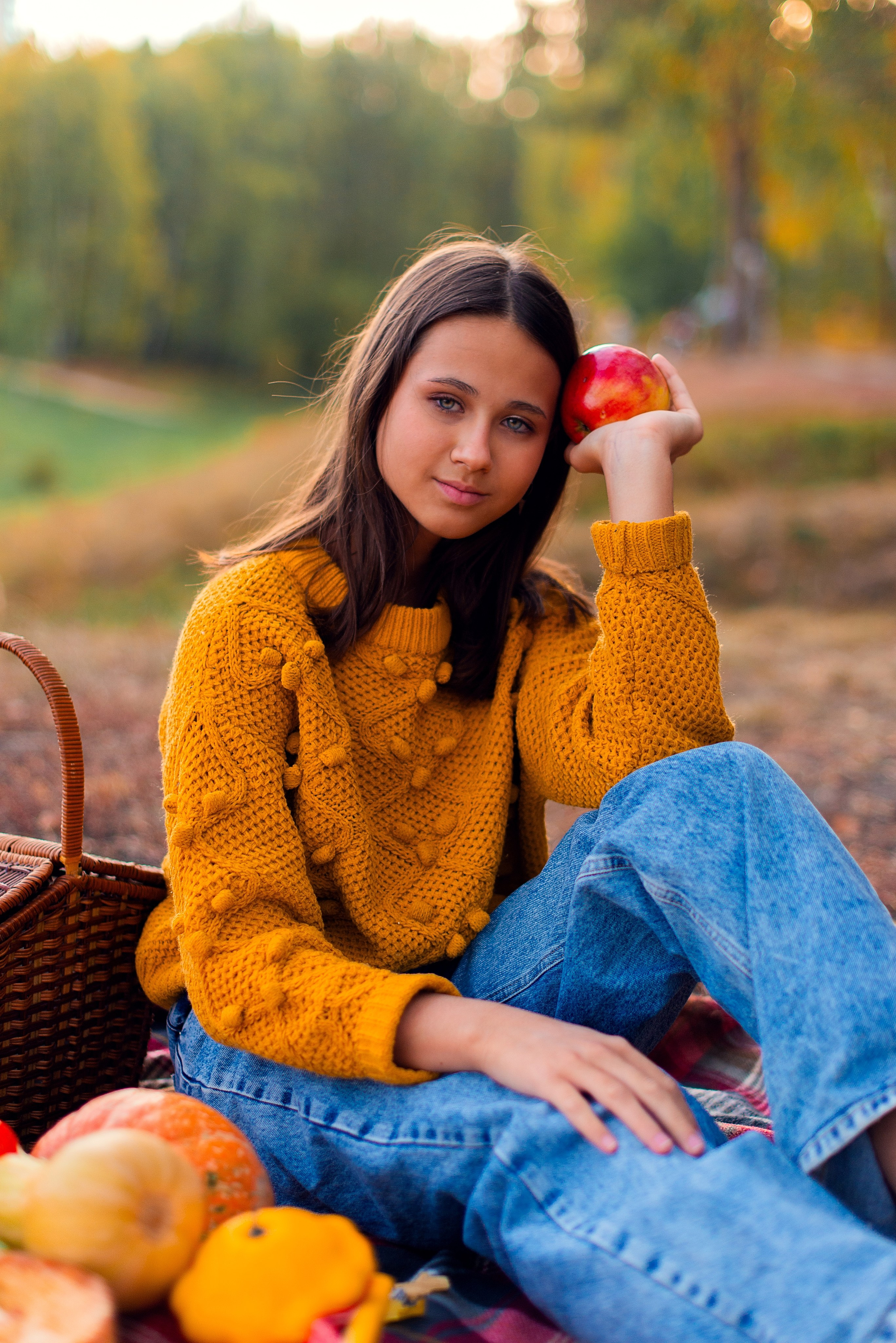 Осень в лесу. Семейный и детский фотограф в Казани Виктория Мерхи
