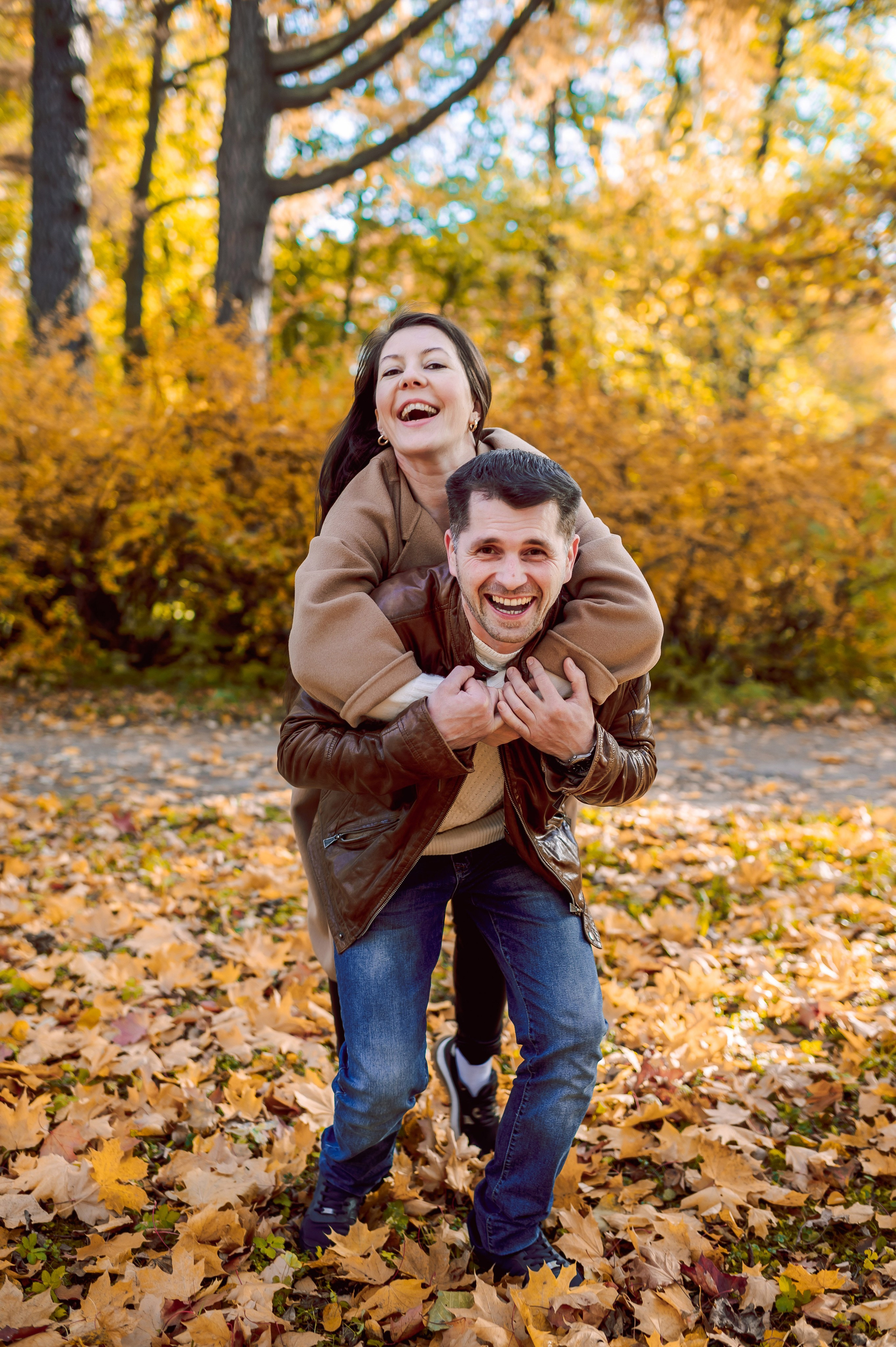 Осенняя семейная прогулка. Портретный, семейный и свадебный фотограф в Санкт-Петербурге и в Пушкине Ширяев Денис