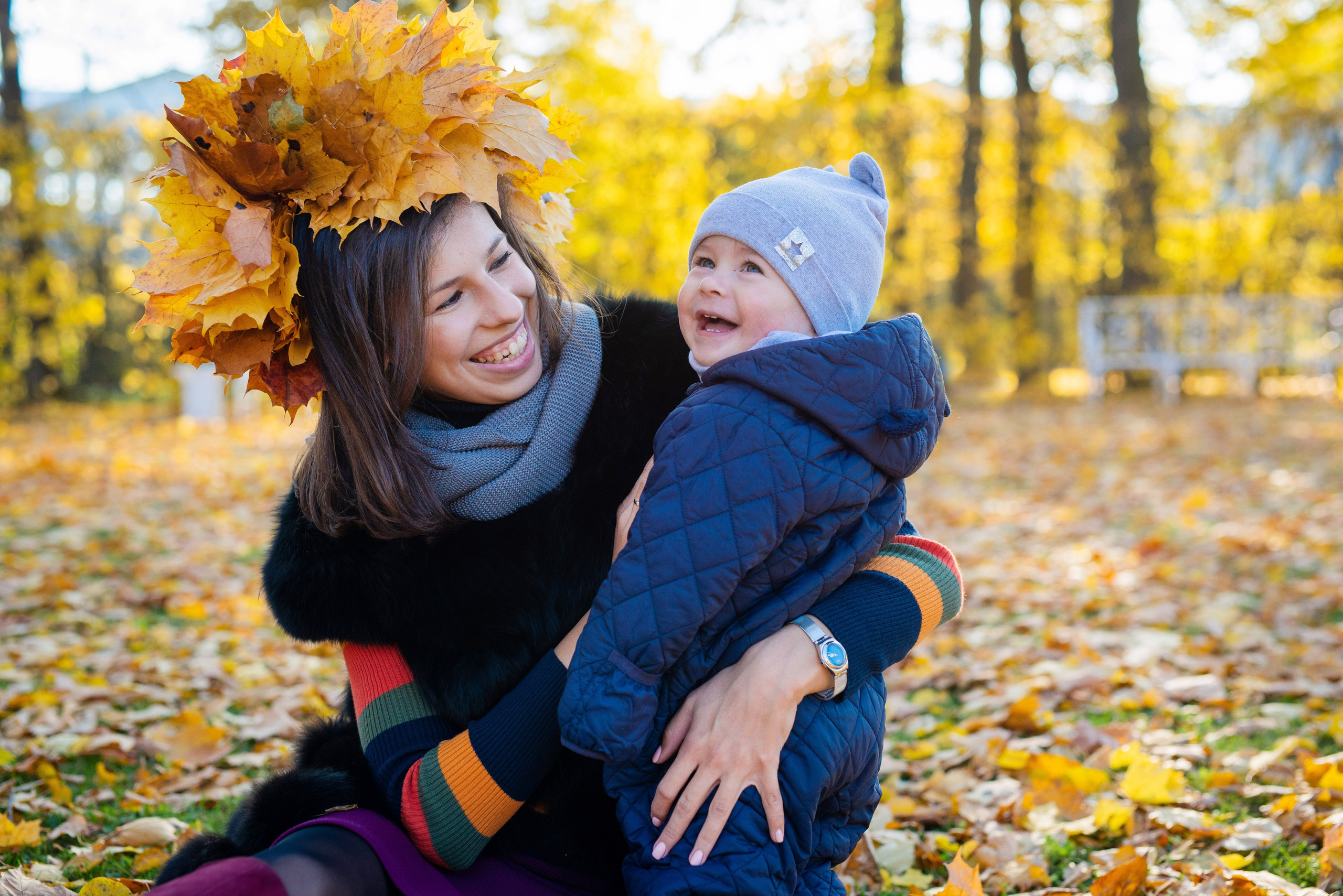 Егор, Валерия и Андрей осенняя прогулка. Портретный, семейный и свадебный фотограф в Санкт-Петербурге и в Пушкине Ширяев Денис