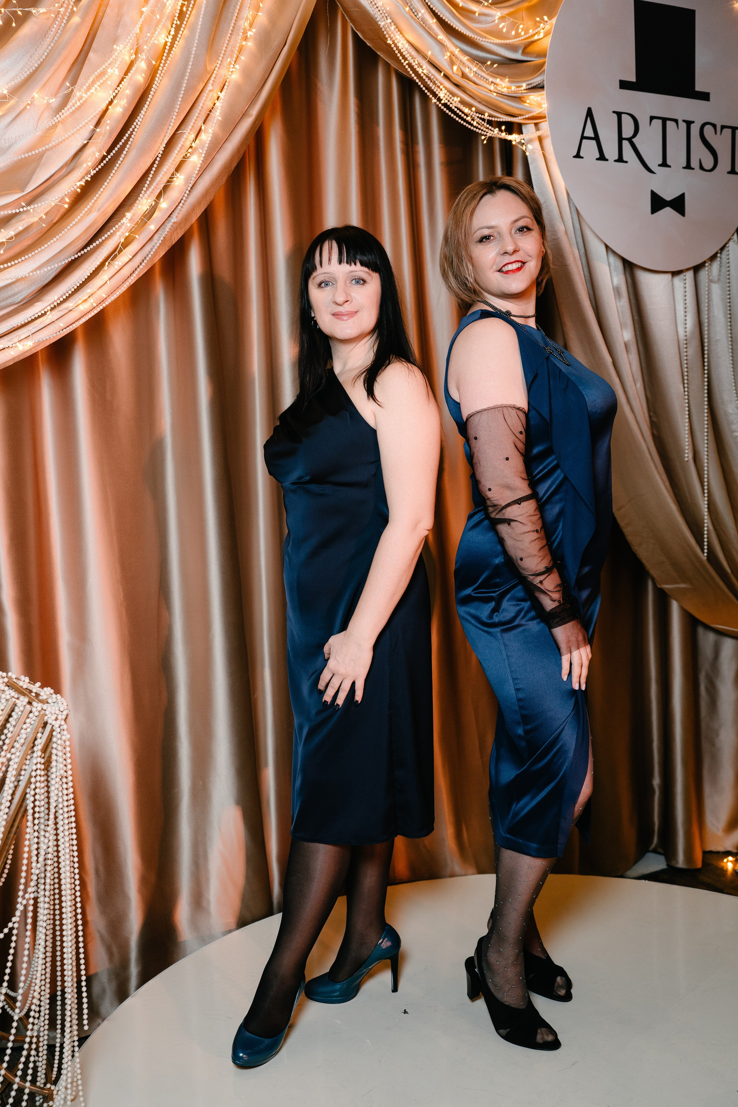 Новогодний вечер в Артисте. Свадебный и семейный фотограф в Воронеже Анастасия Бойко