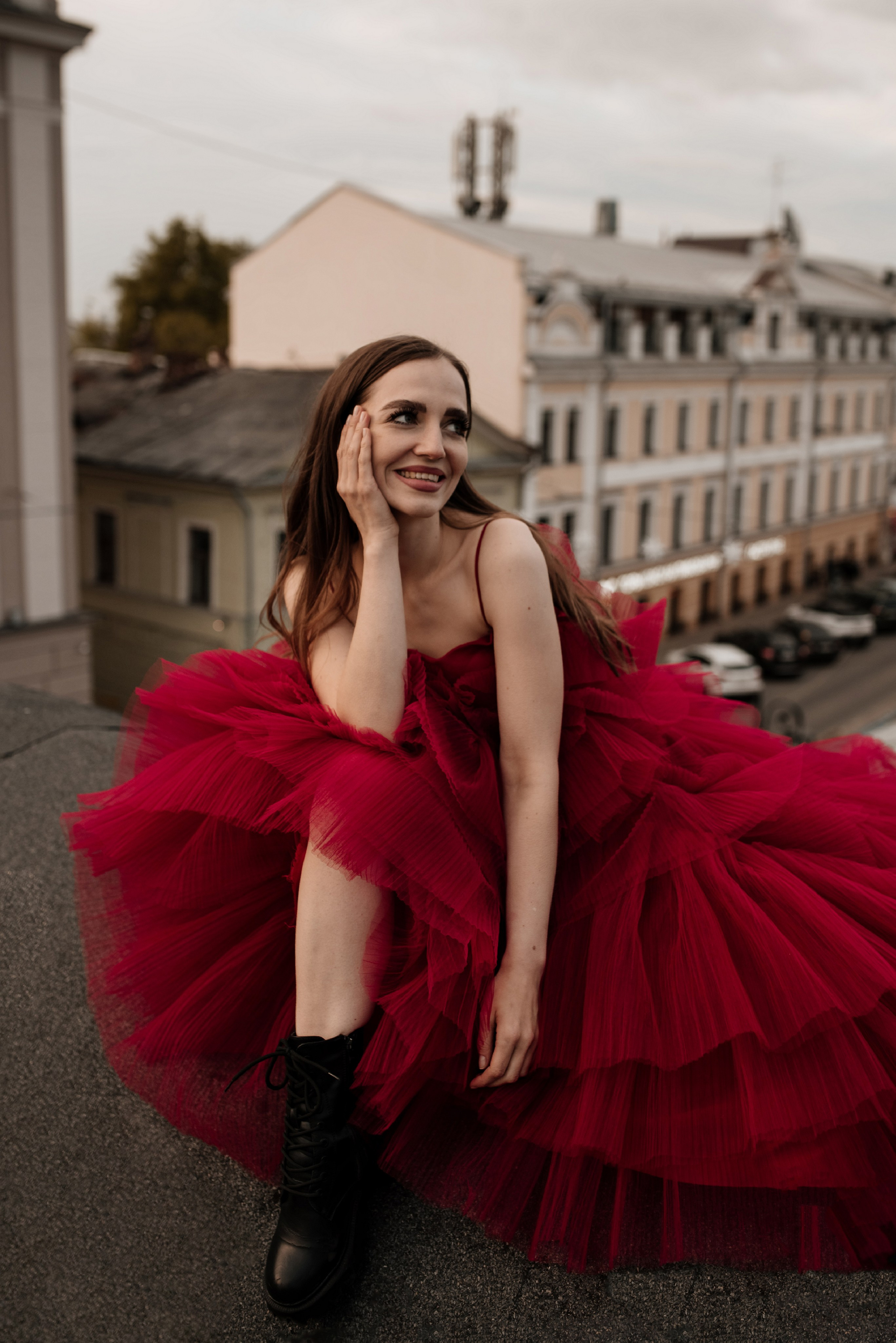 Аня ♡ Крыша. Фотограф Ольга Плеханова | Нижний Новгород, Москва