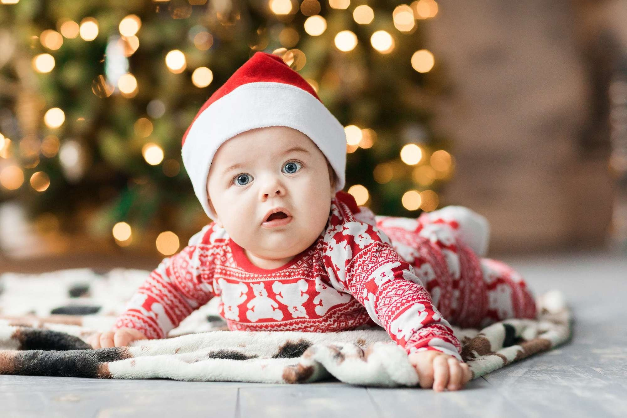 Новогодняя семейняя фотосессия семьи Юлии