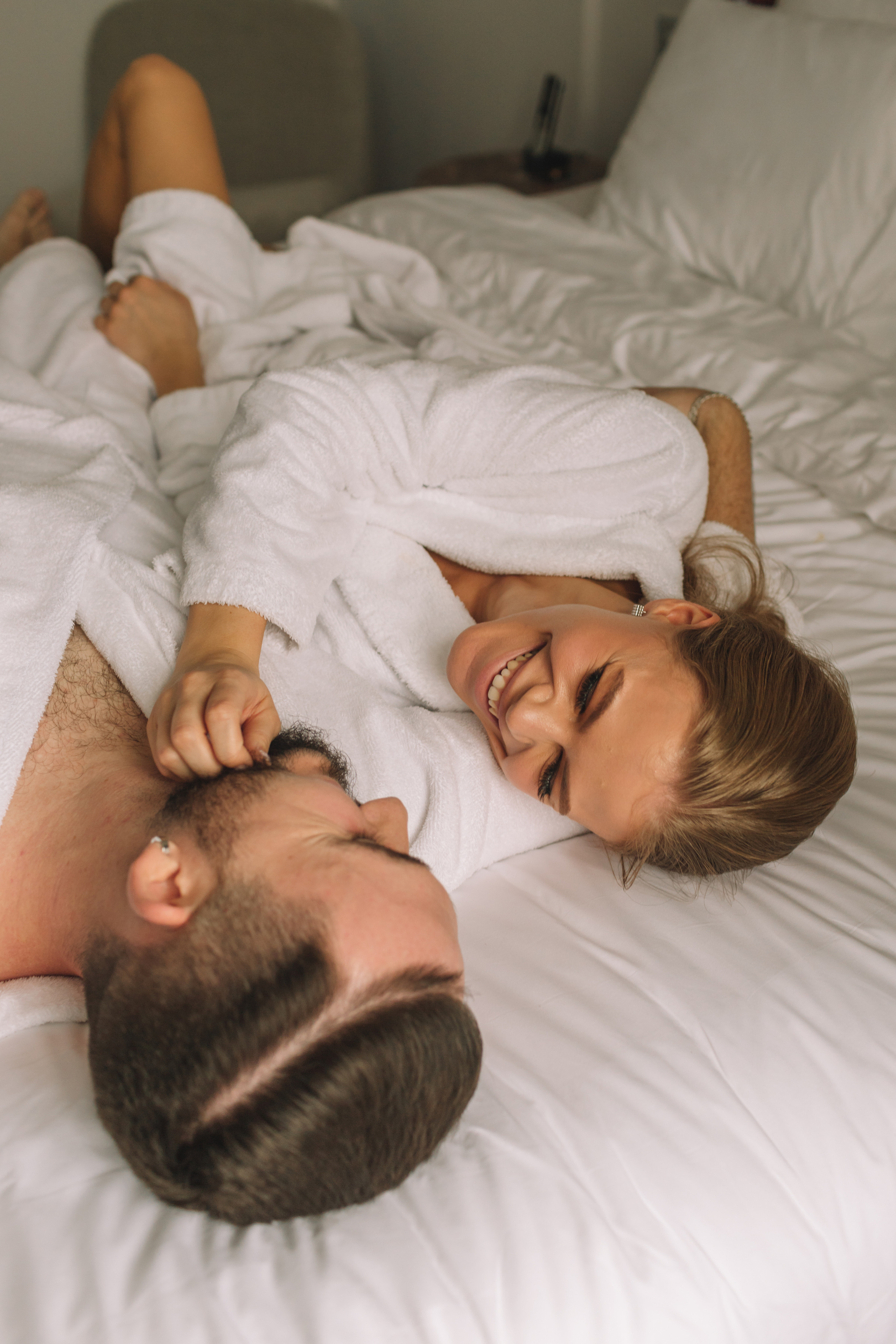 Утро Татьяны и Сергея. Свадебный фотограф Москва Татьяна Кундельчук