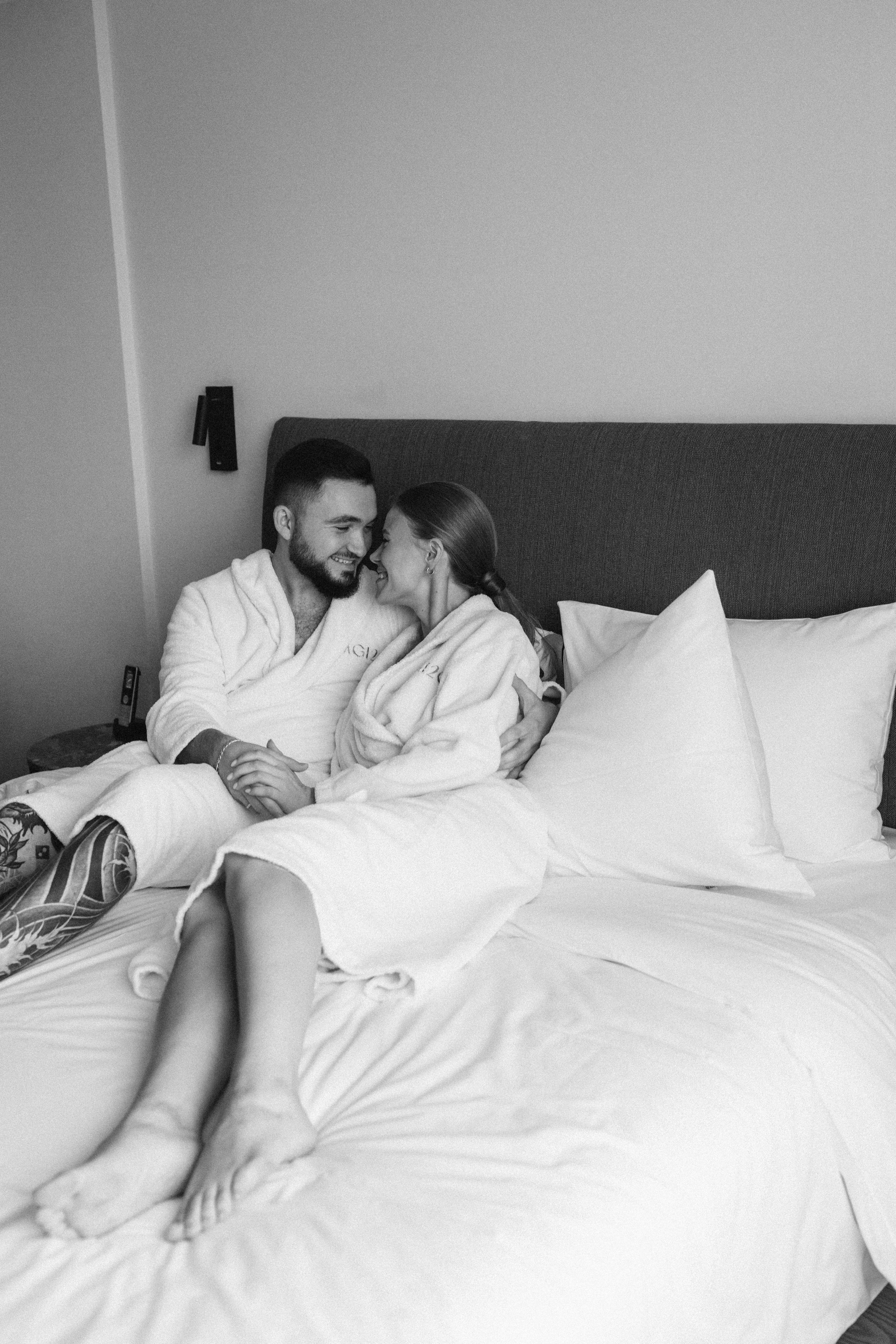 Утро Татьяны и Сергея. Свадебный фотограф Москва Татьяна Кундельчук