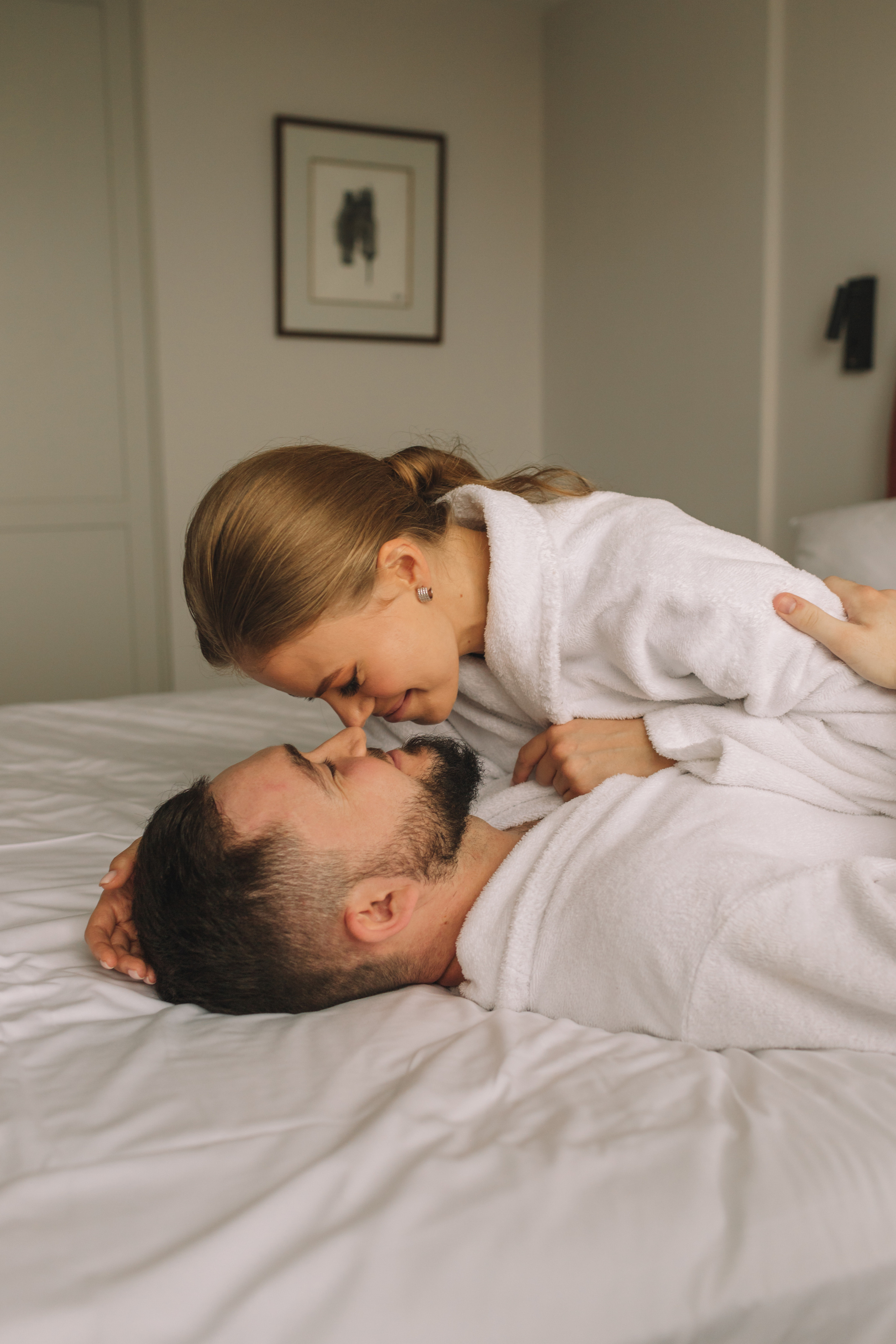 Утро Татьяны и Сергея. Свадебный фотограф Москва Татьяна Кундельчук