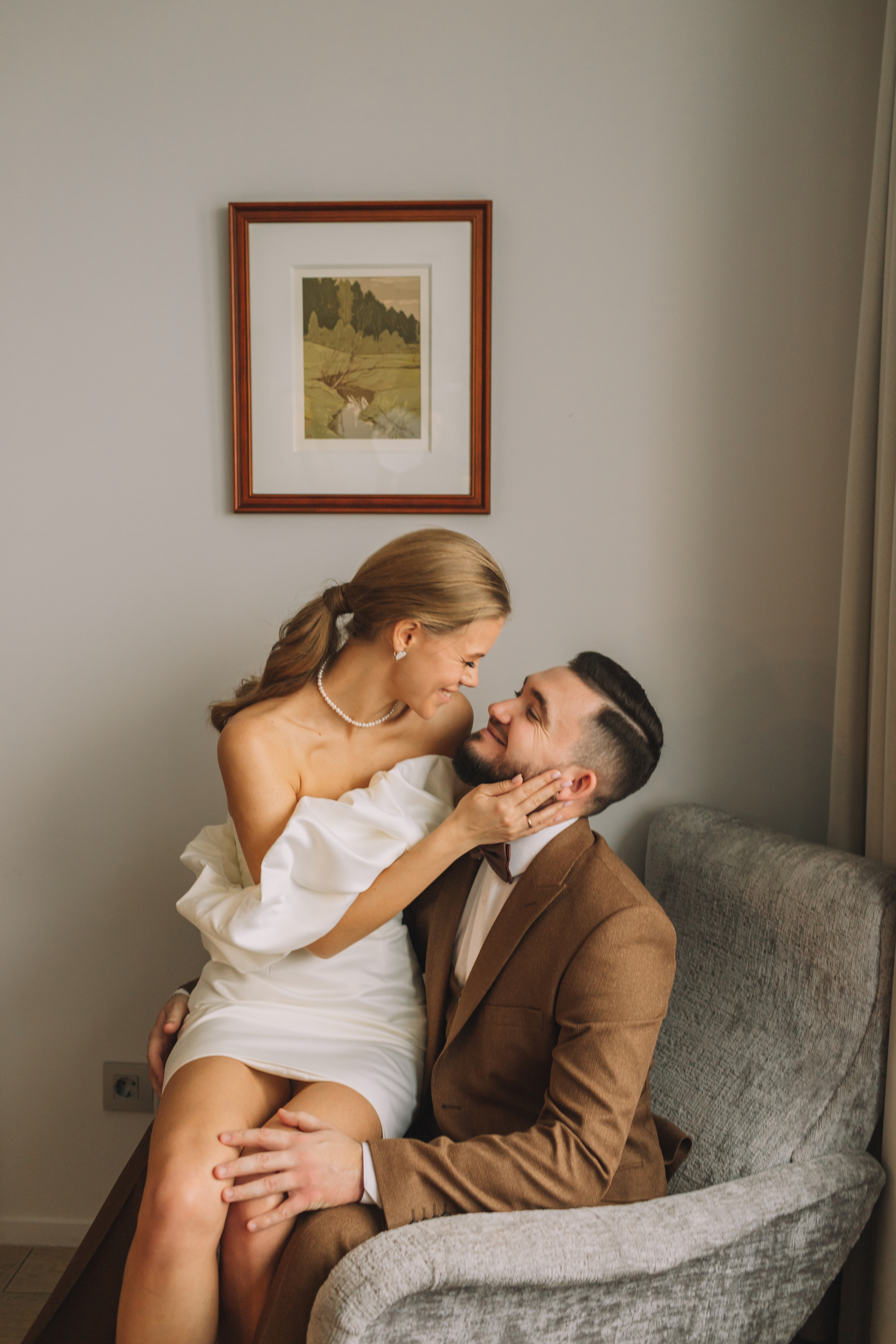 Утро Татьяны и Сергея. Свадебный фотограф Москва Татьяна Кундельчук