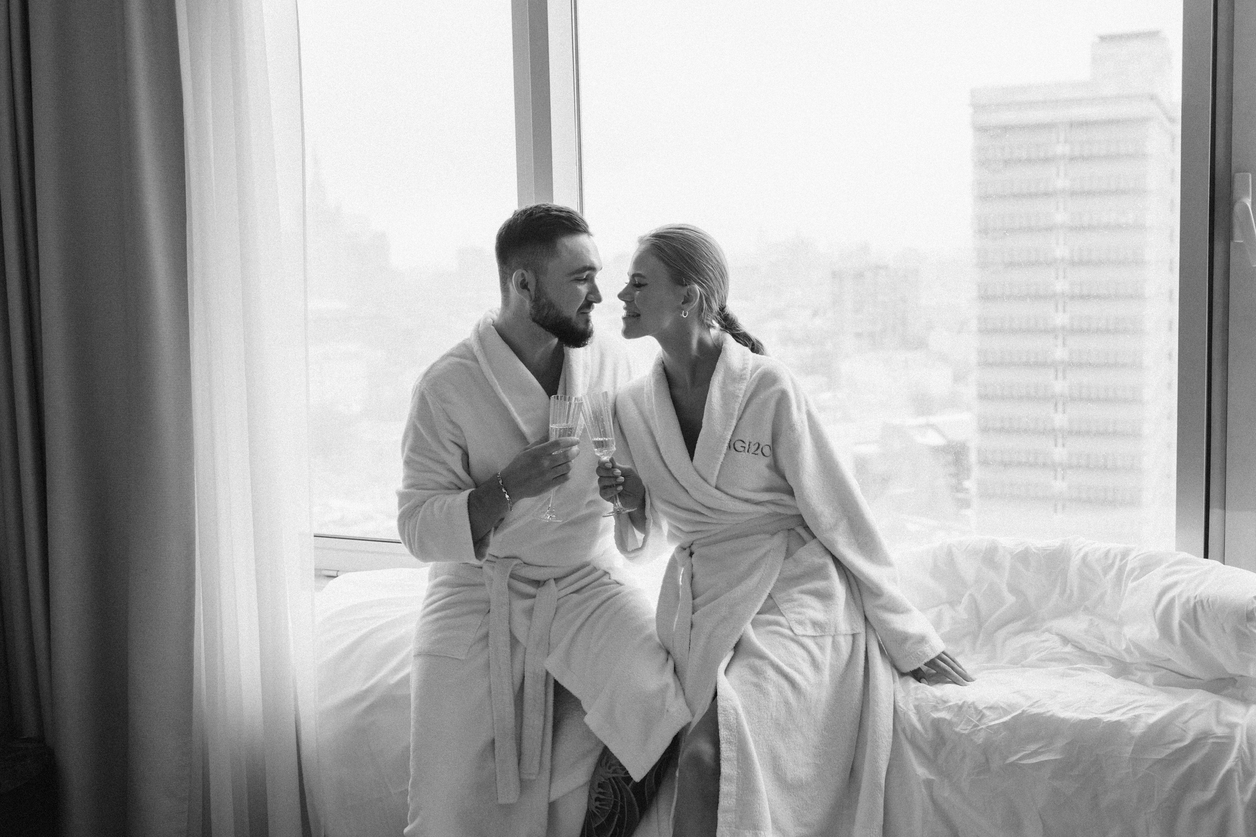 Утро Татьяны и Сергея. Свадебный фотограф Москва Татьяна Кундельчук