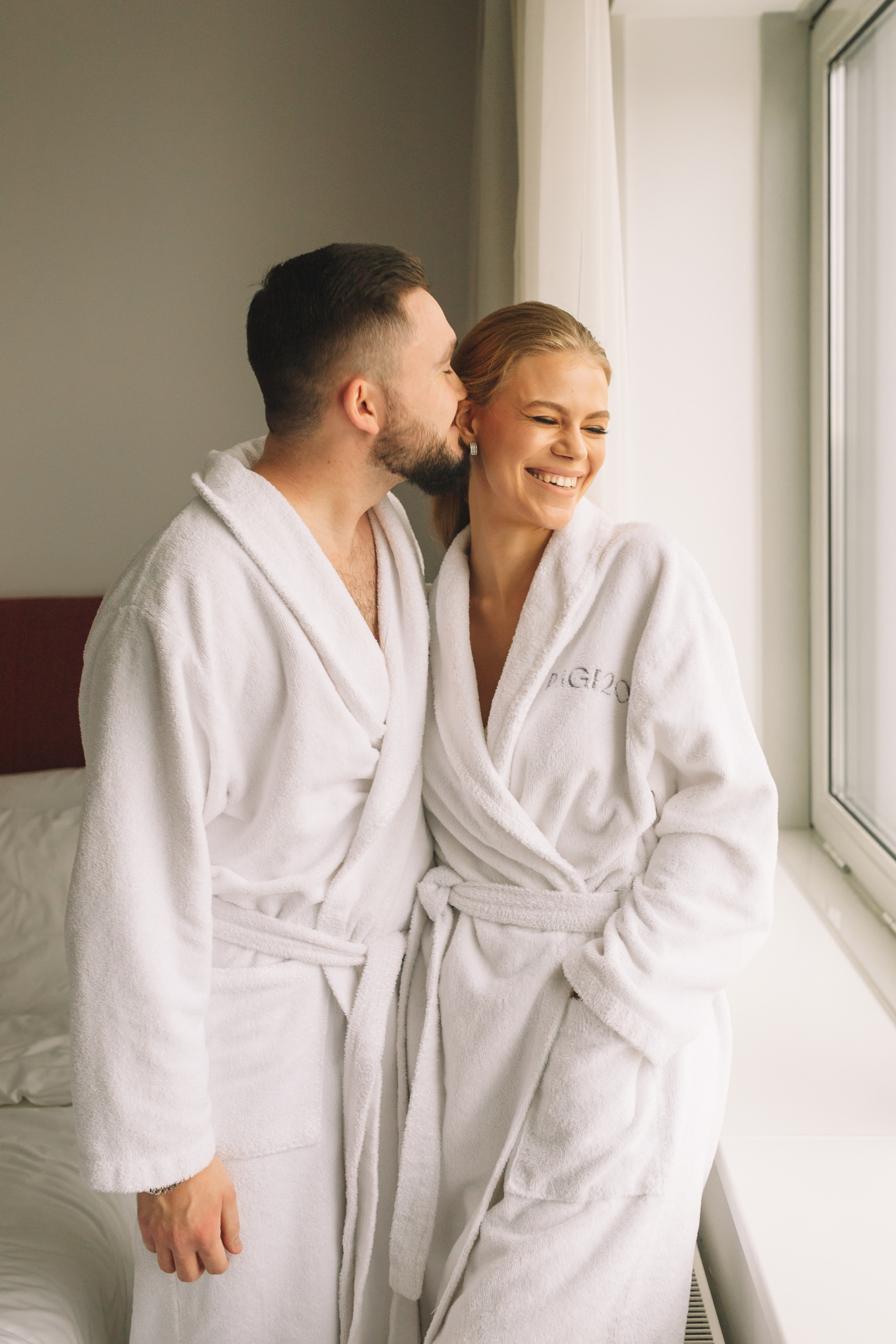 Утро Татьяны и Сергея. Свадебный фотограф Москва Татьяна Кундельчук