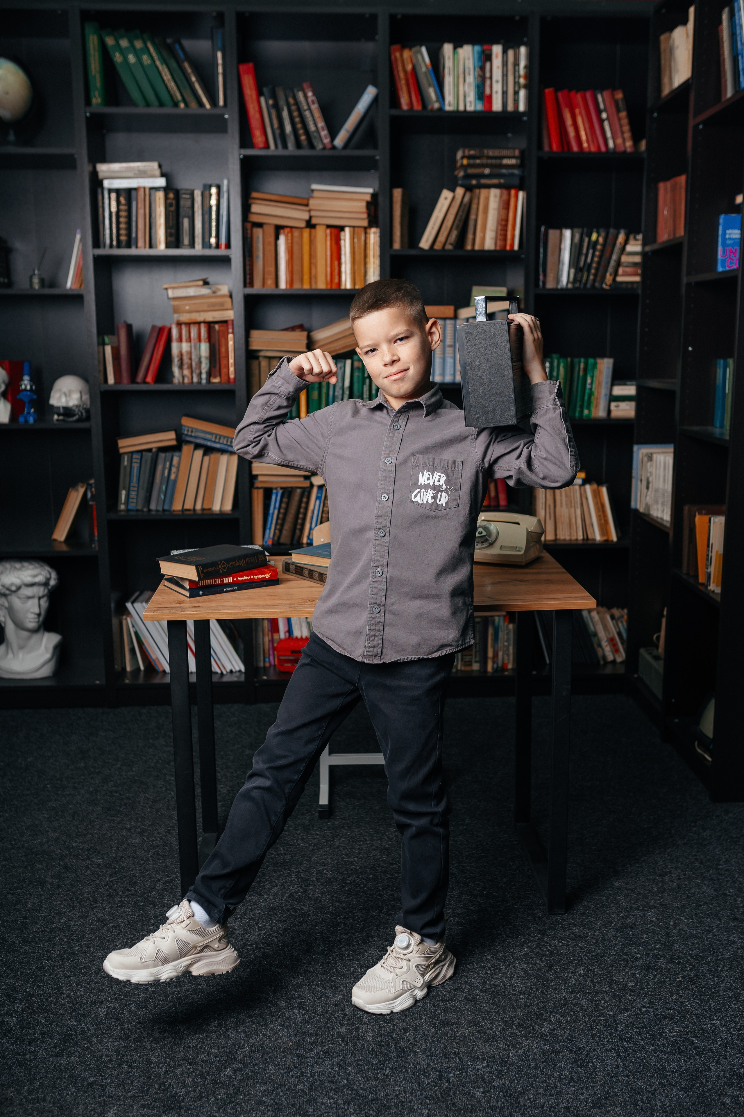 В студии. 4 класс. Фотограф Ким Наталья в Красноярске