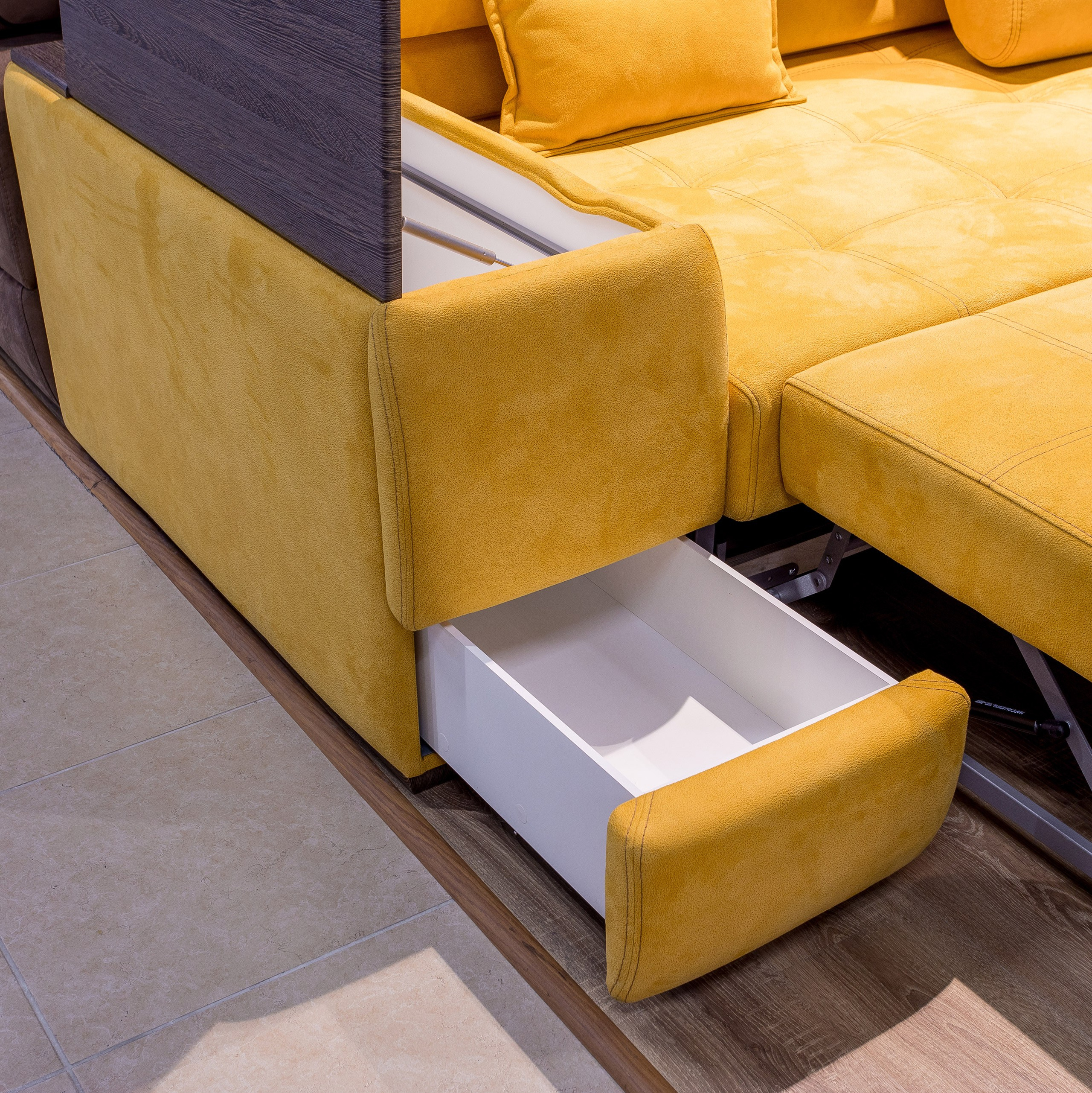 Sofas beds. Interior photographer Vitalii in Portland and Vancouver