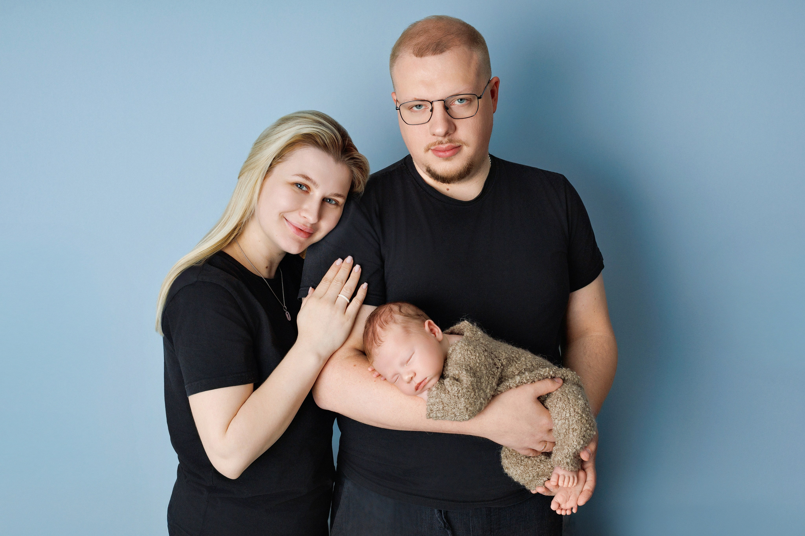 Иван 11 дней. Фотограф новорождённых Newborn Москва