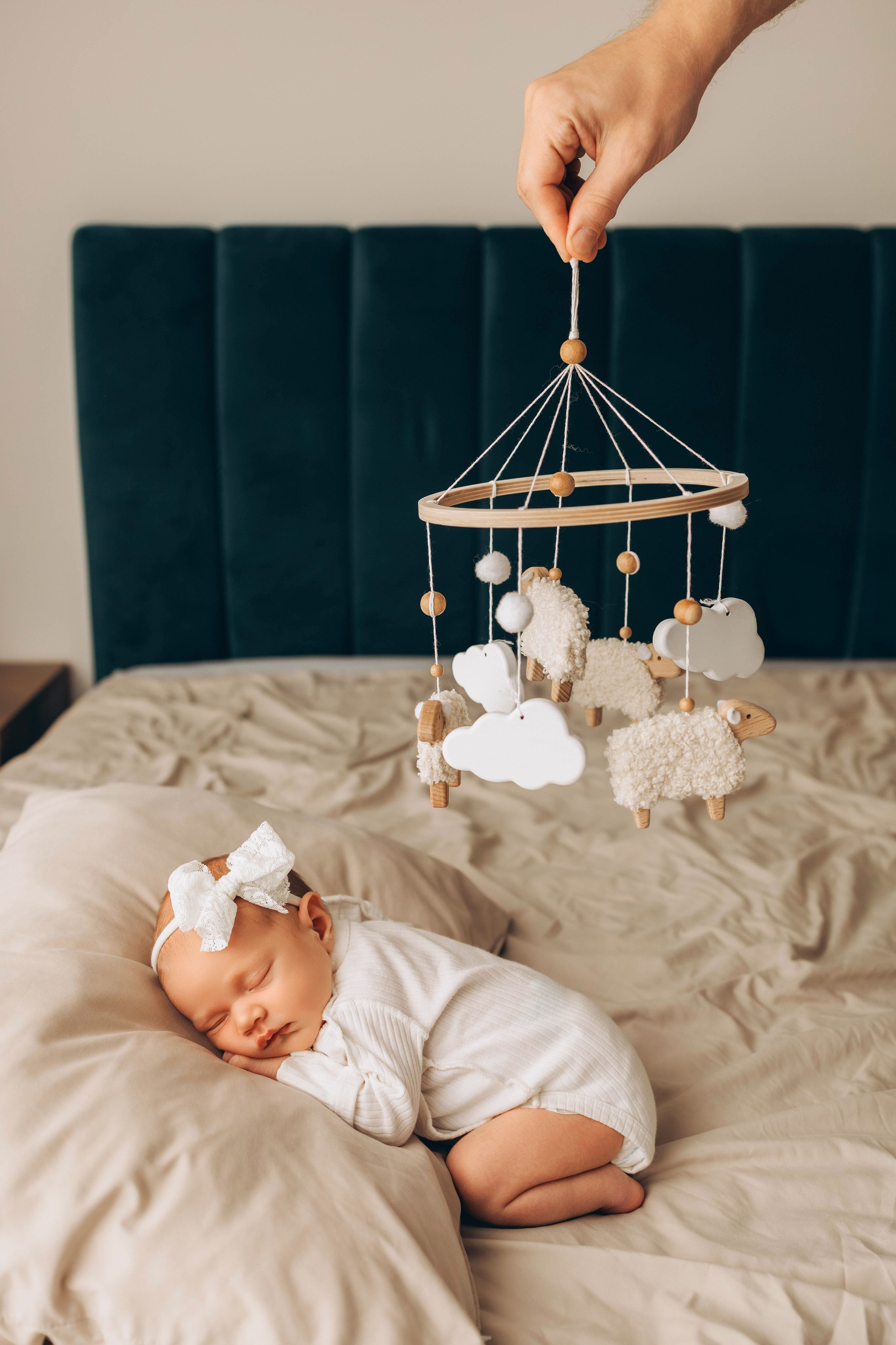Кира 6 дней. Фотограф новорождённых Newborn Москва
