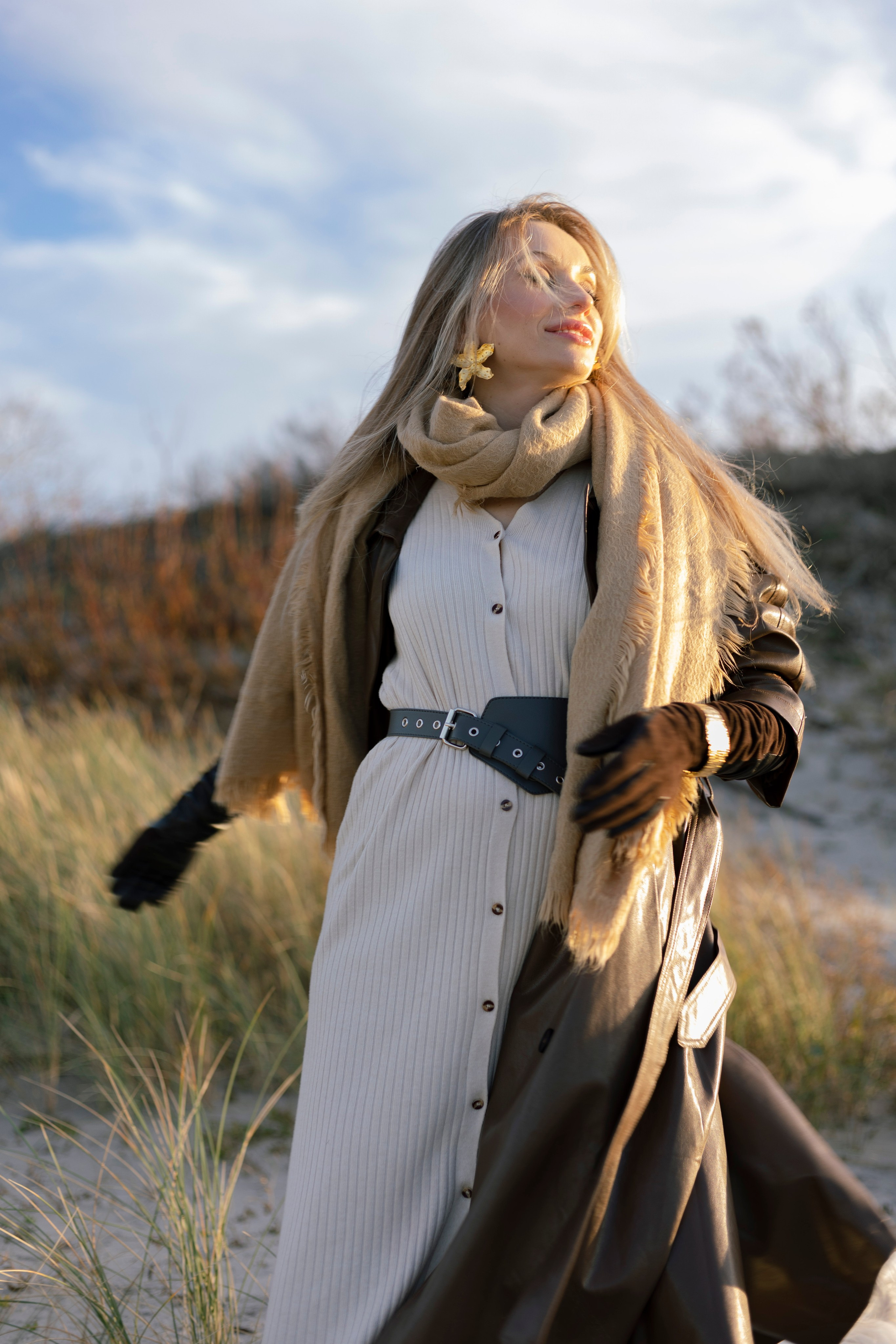 Съемка на куршской косе. Свадебный фотограф Калининград