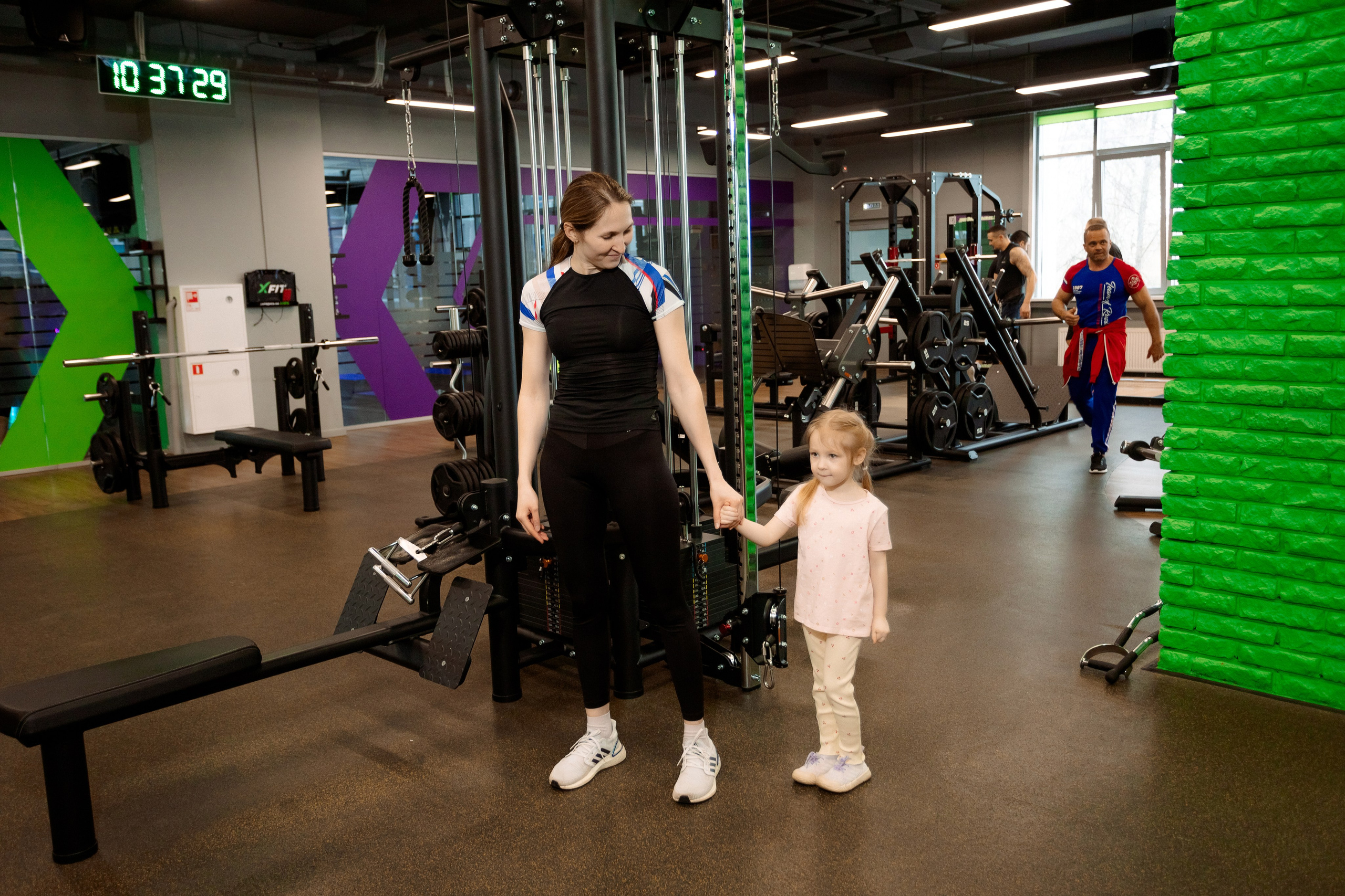 РЕПОРТАЖ: ФИТНЕСС-КЛУБ X-FIT. Профессиональный фотограф в Ижевске Леша Петров