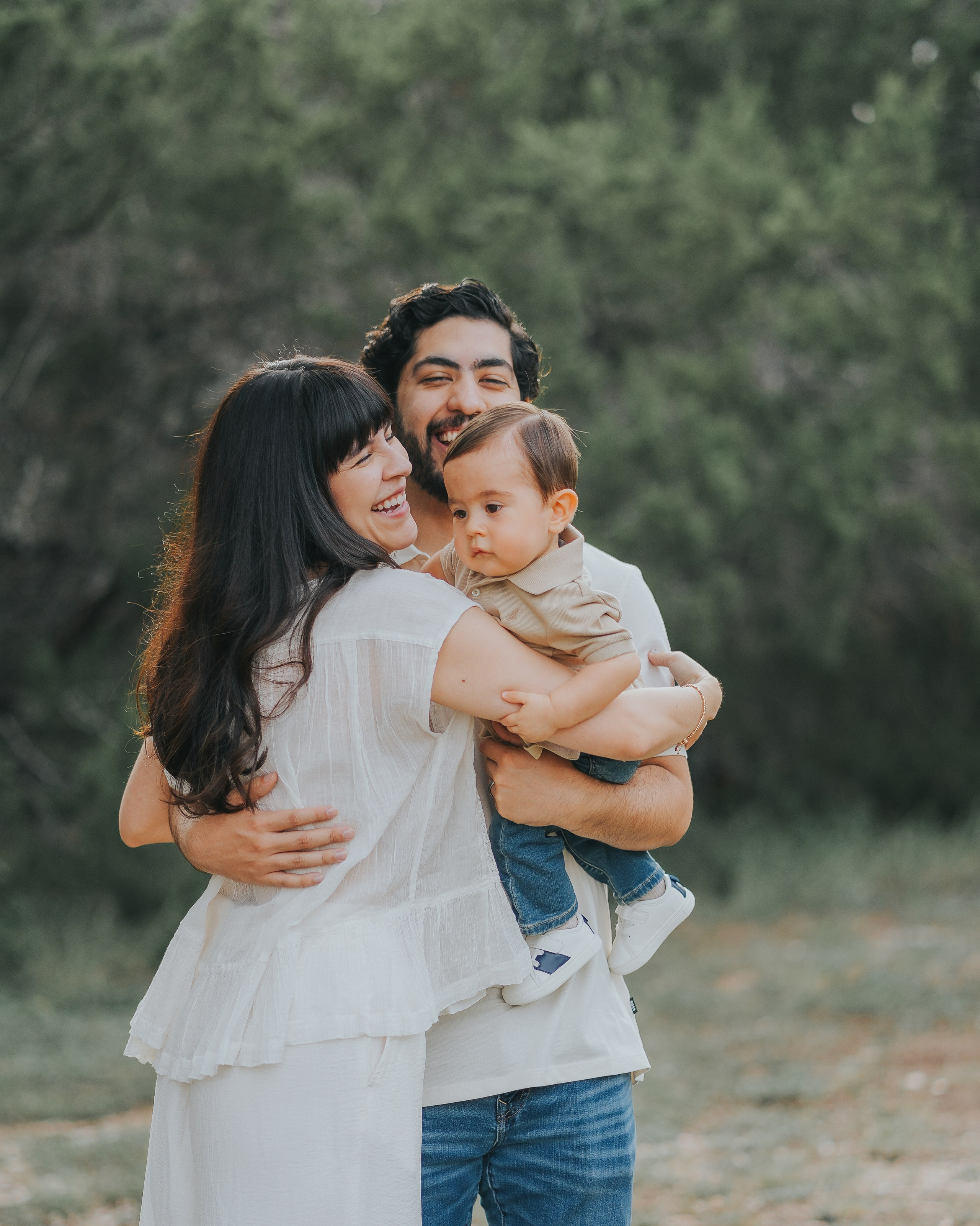 Golden hour Family session — Austin Photography