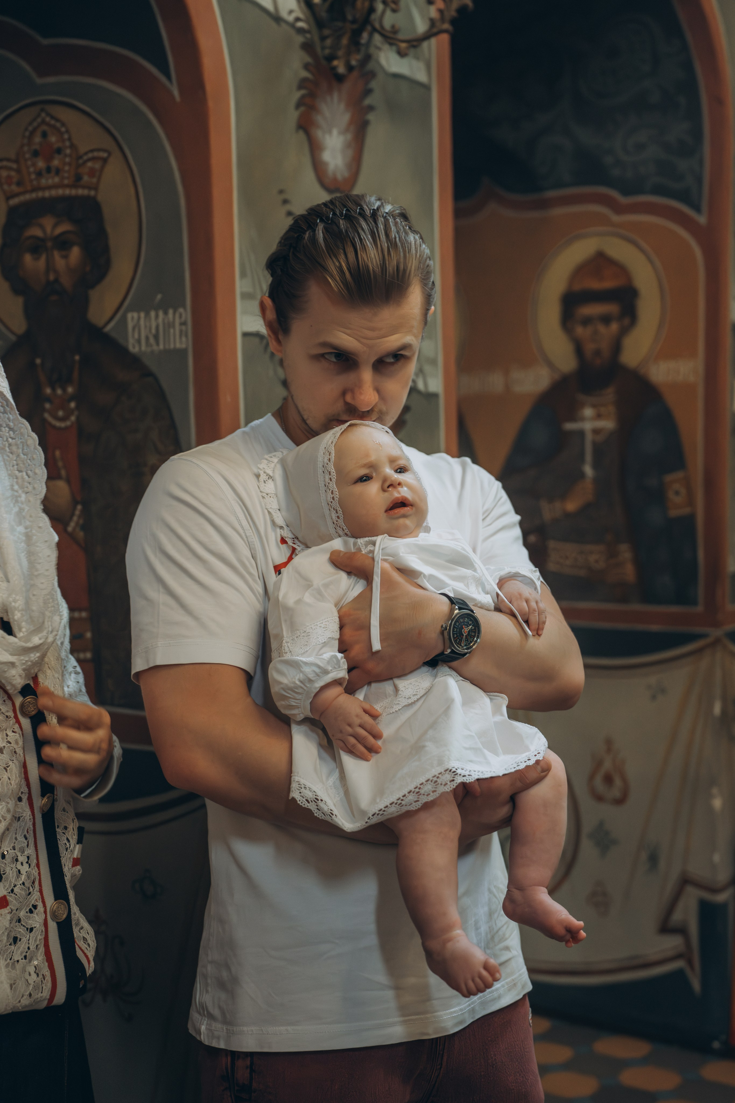 Таинство Крещения Александра. Фотограф Ольга Рубцова в Москве и Московской области