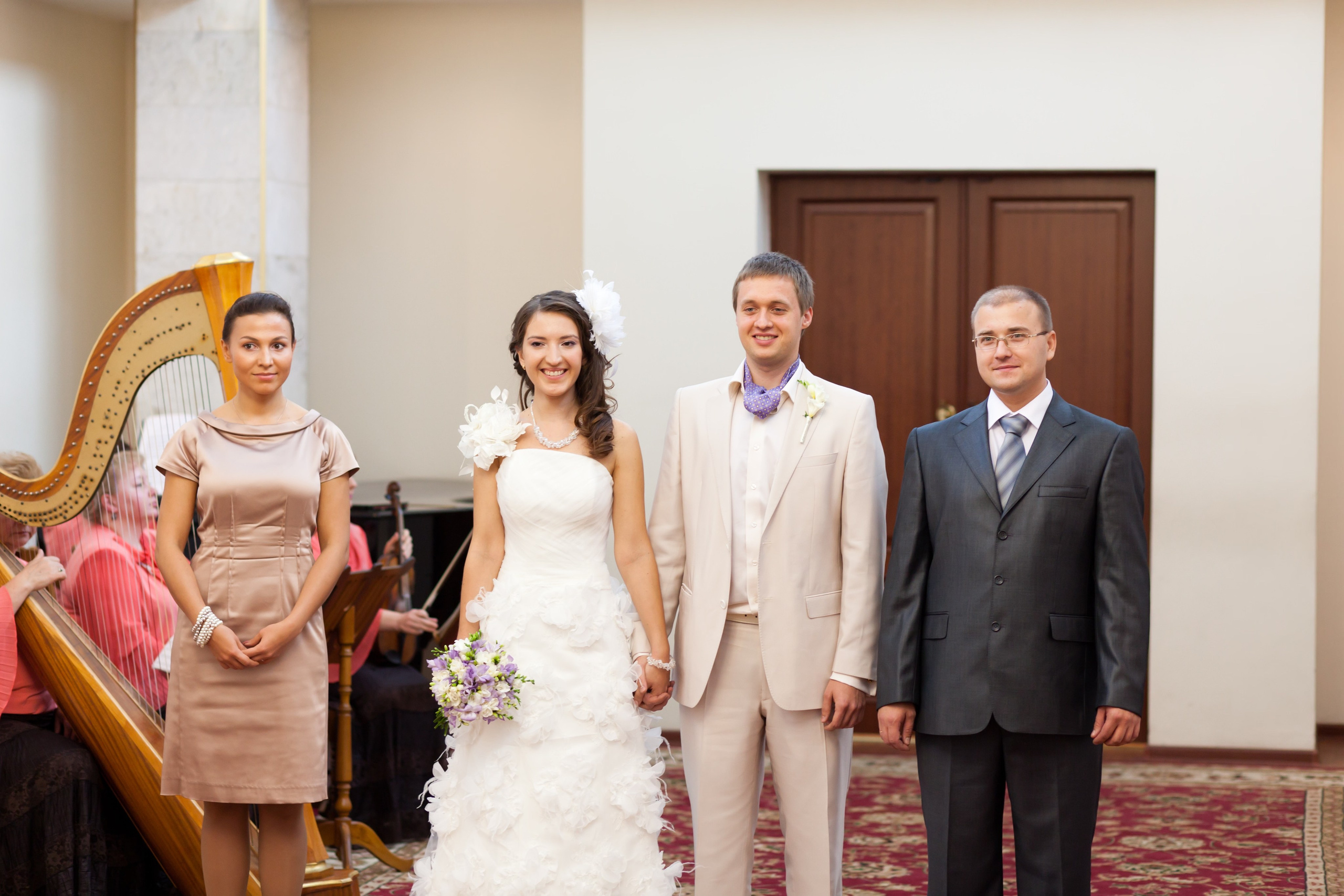 Съемка свадьбы в Серебряном бору. Фотографы в Москве Светлана Устинова и Сергей Грачев