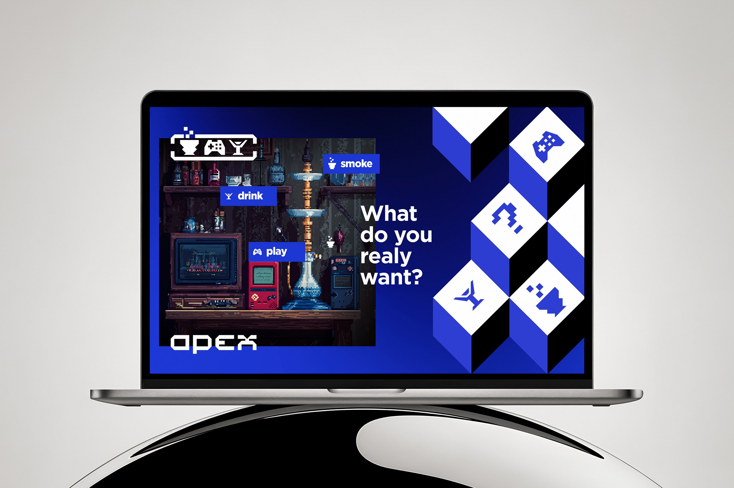 Айдентика APEX BAR. Foodcase.pro