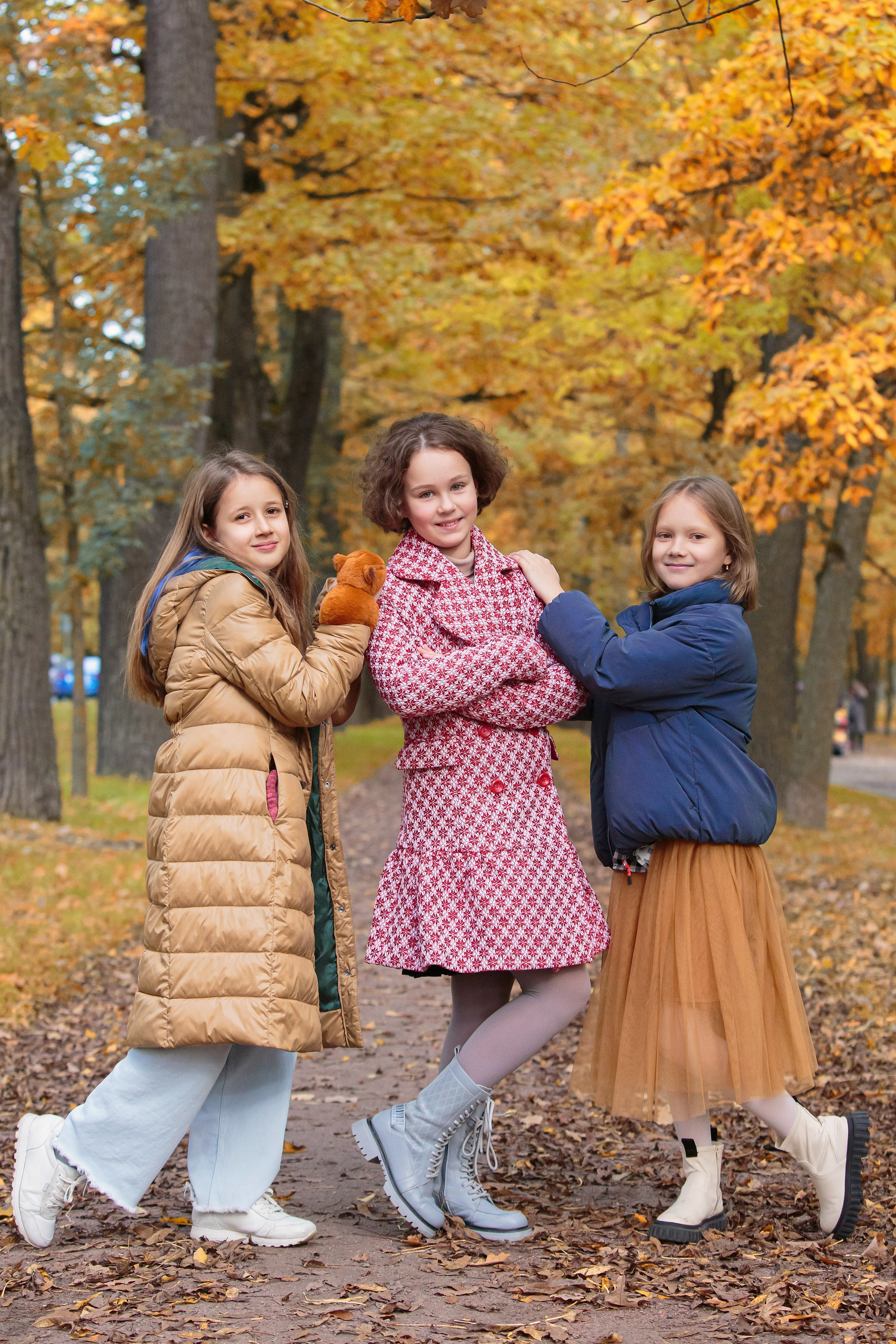 Осень. Начальная школа. Свадебный, семейный, детский фотограф в Санкт-Петербурге