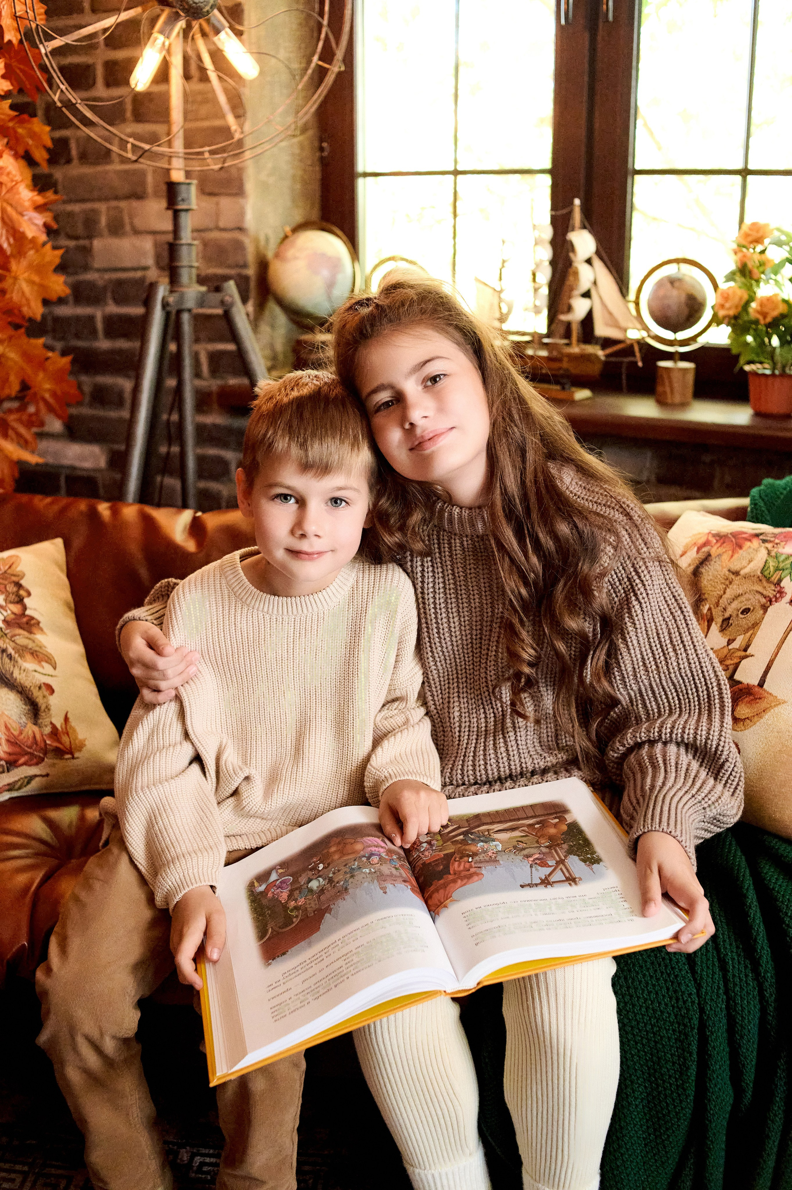 Сказки у камина. Семейный и детский фотограф в г. Ногинске Ангелина Хасанова