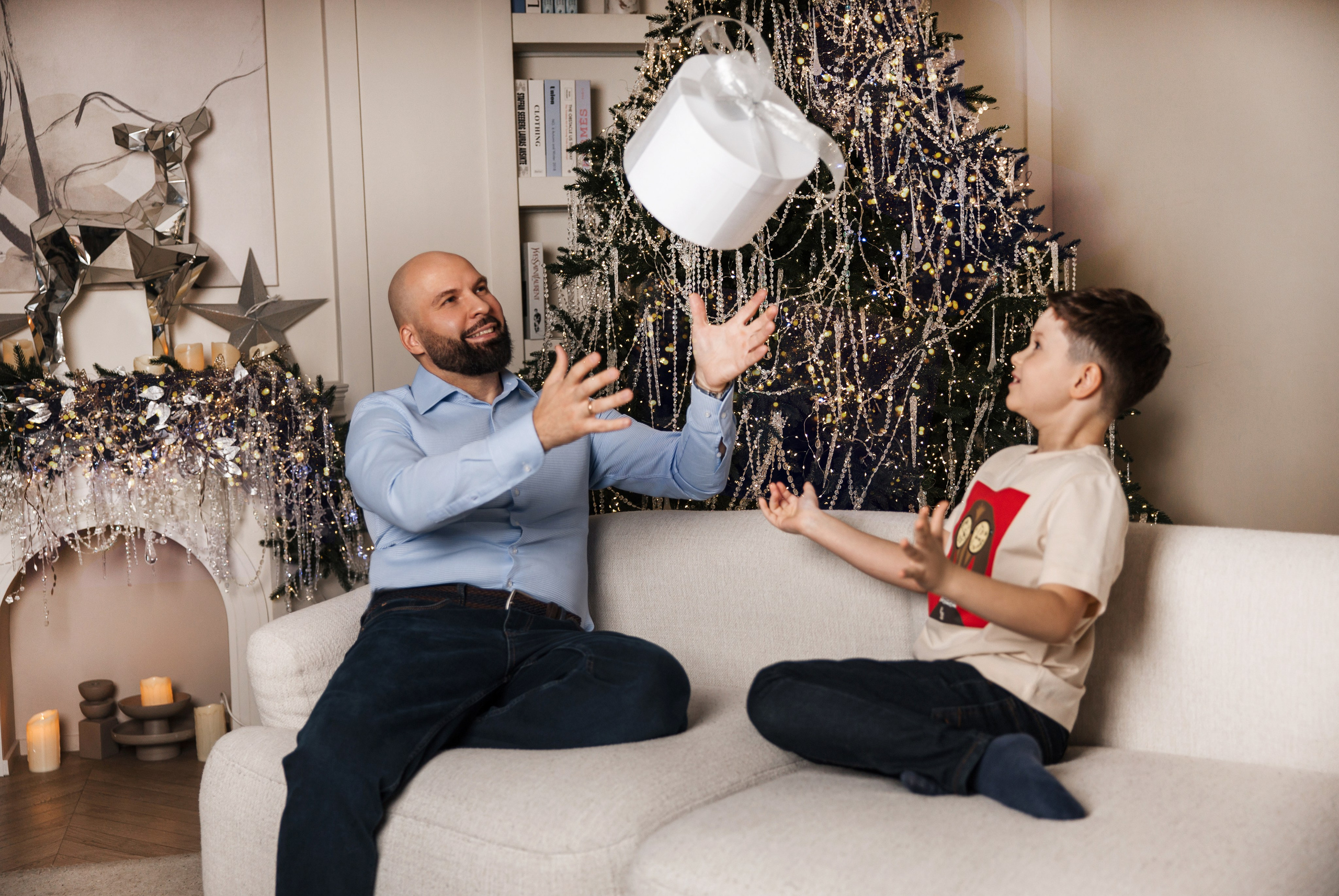 Новогодний фотодень. Семейный и детский фотограф г. Москва Супрунова Кристина