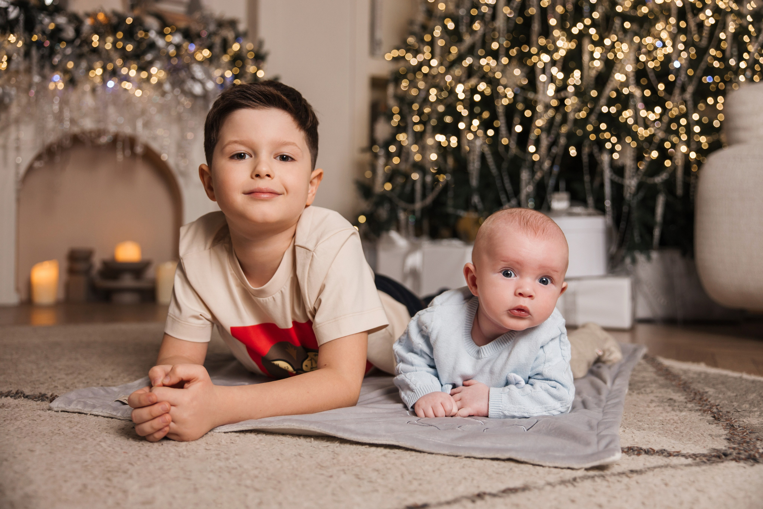 Новогодний фотодень. Семейный и детский фотограф г. Москва Супрунова Кристина