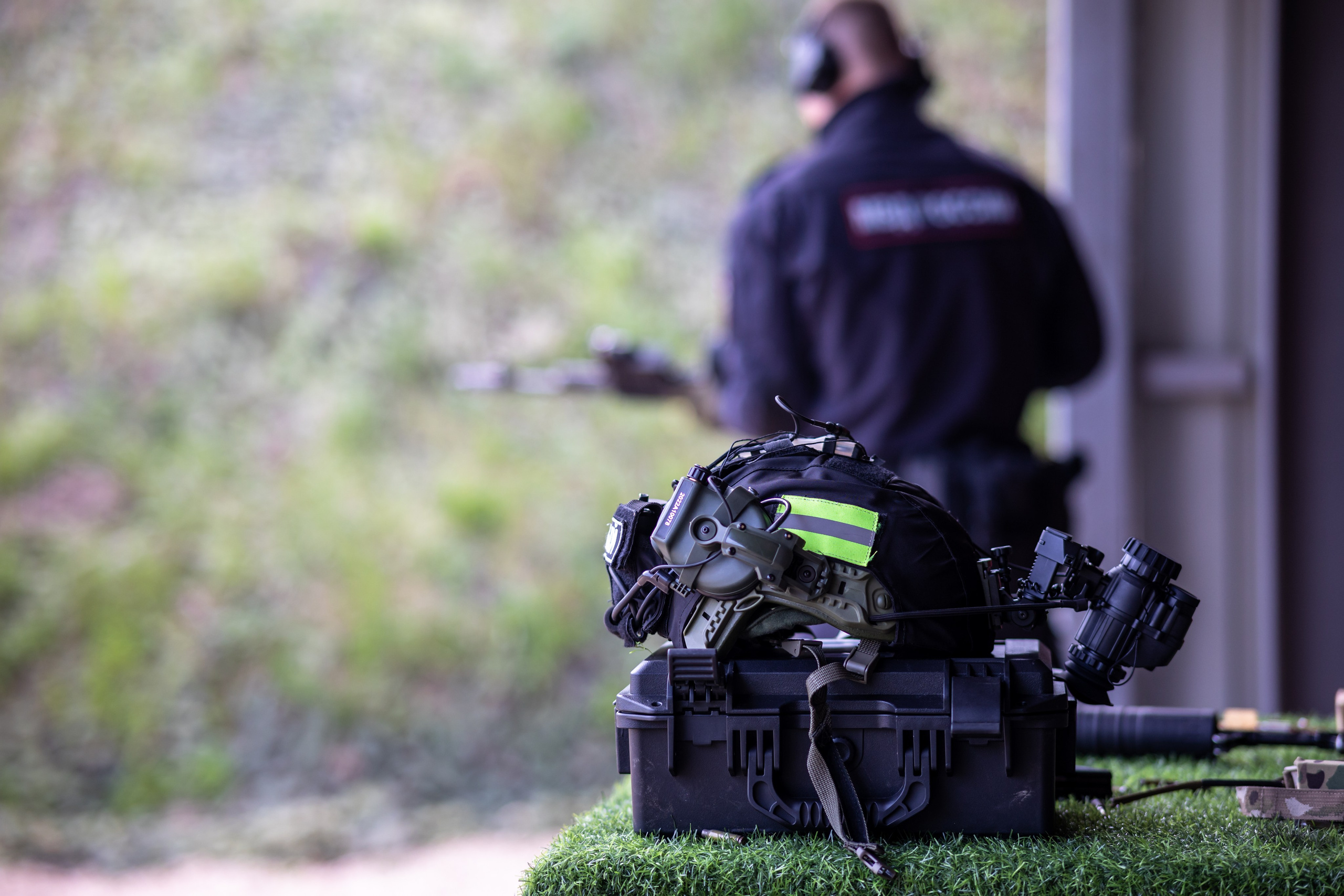 Репортажная фотосъемка 2 СПП на Кубке Губернатора Московской обл. по практической стрельбе. Репортажный фотограф, Москва, Закат