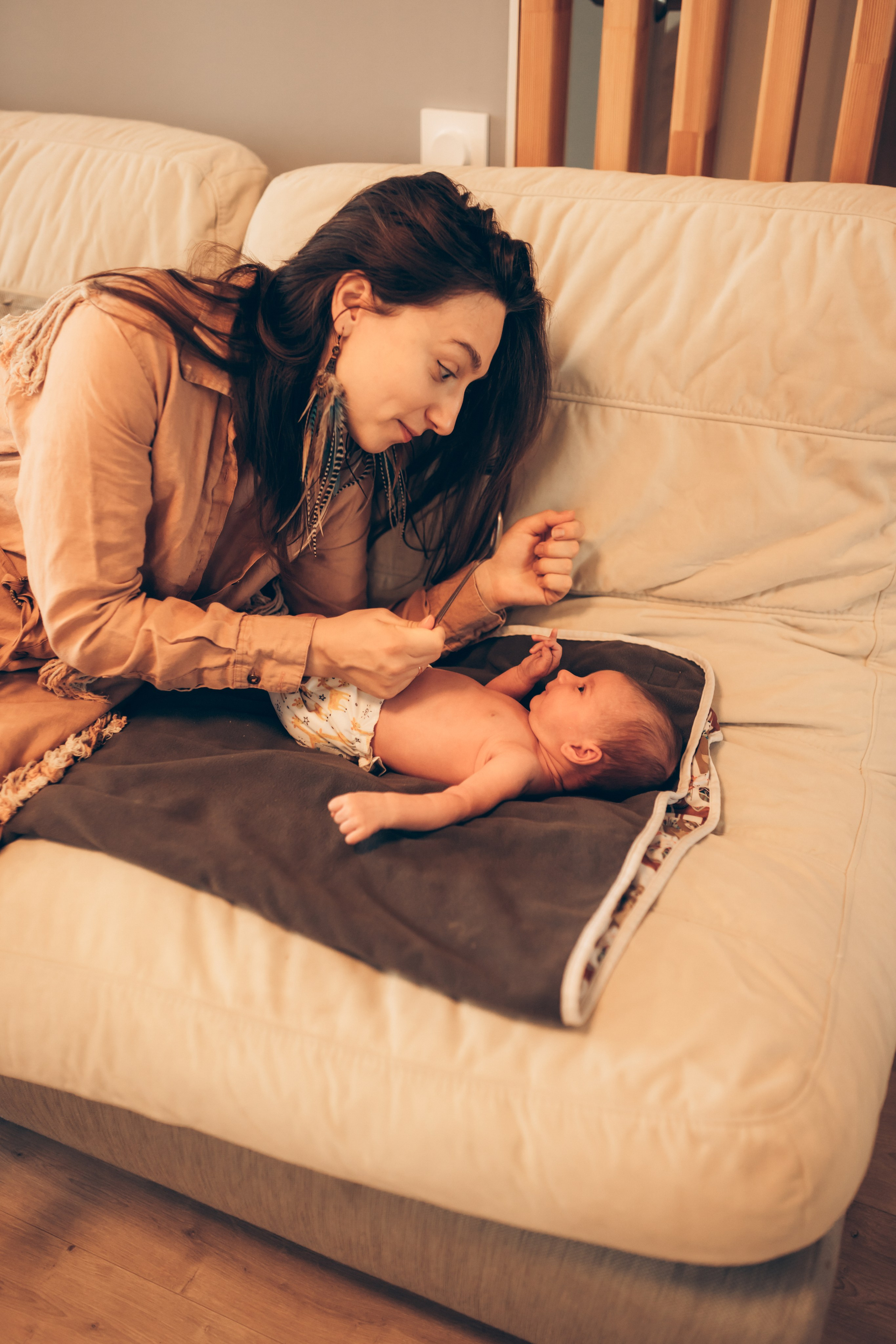 Воскресное утро семьи Алин. Семейный фотограф в Томске Зарина Азизбаева