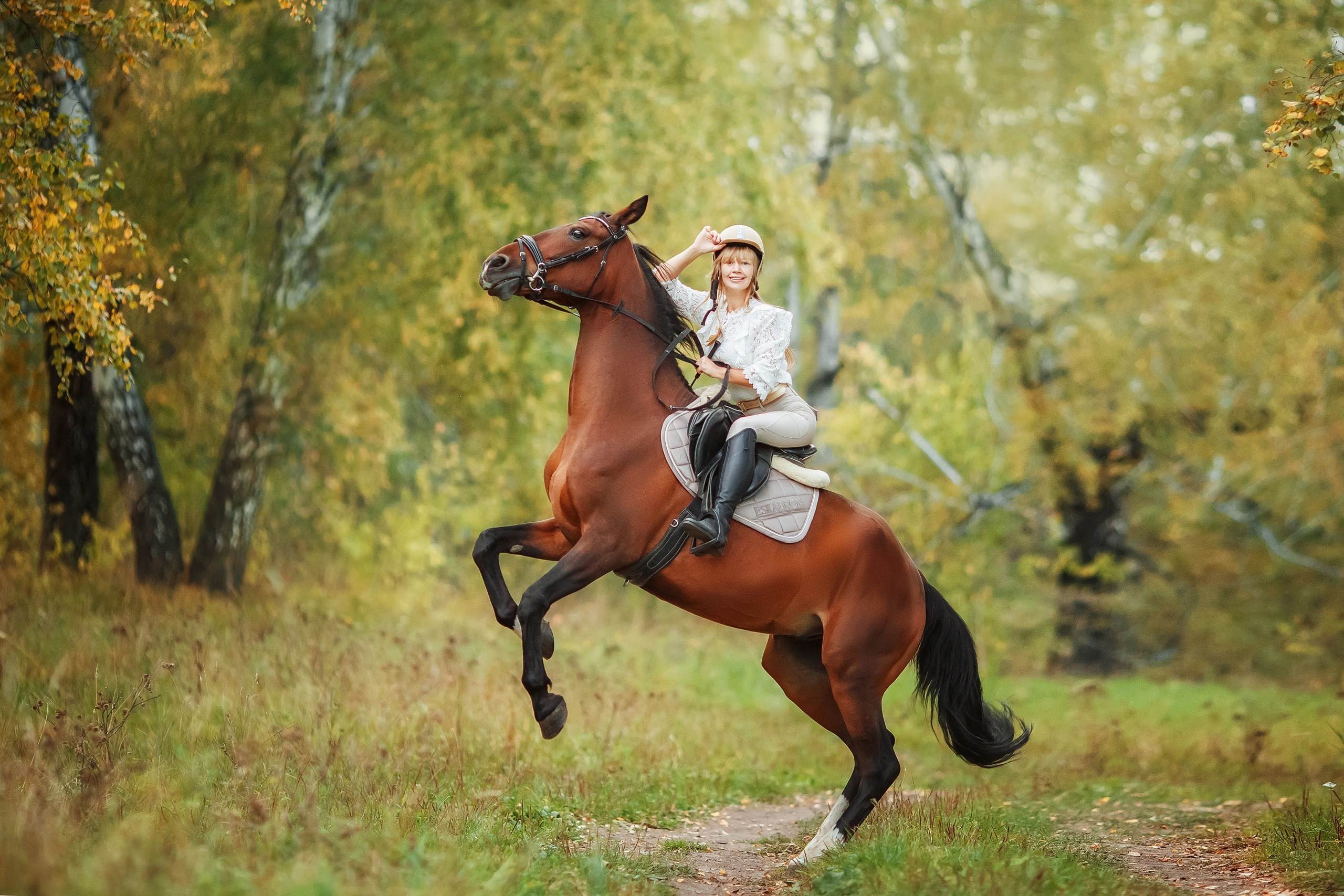 С конем. Сказочный фотограф фотопроекты фототуры в Новосибирске и на Алтае