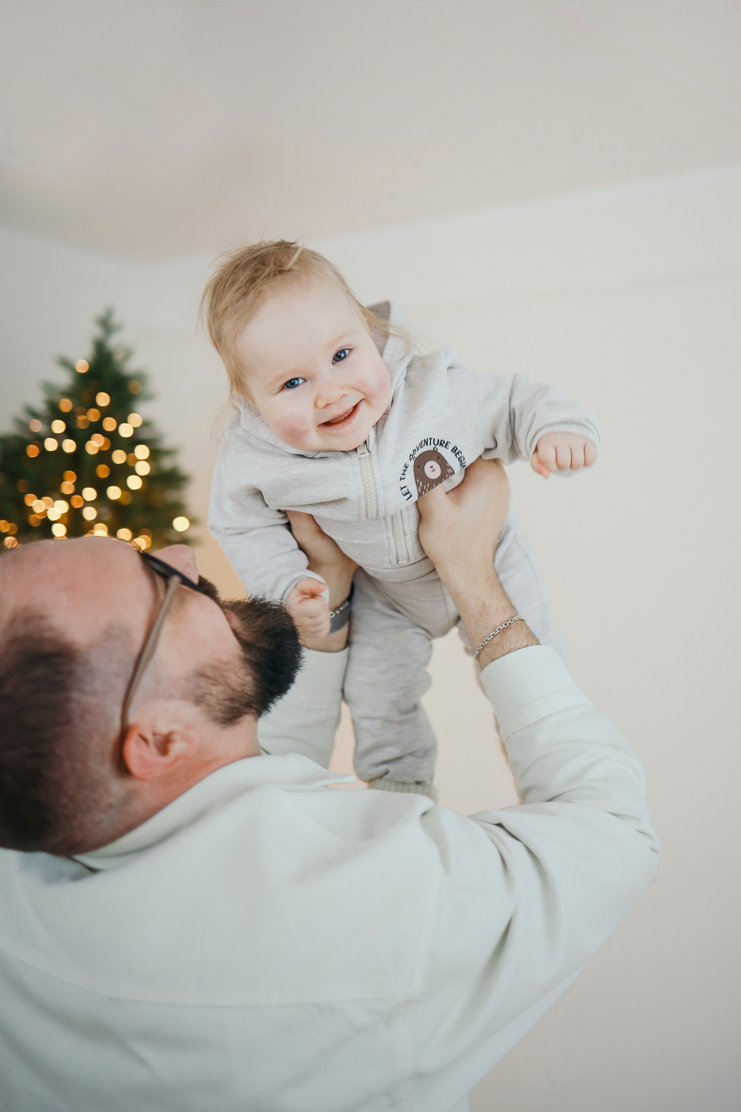 Первый Новый год. Семейный фотограф в Москве Ольга Комарова