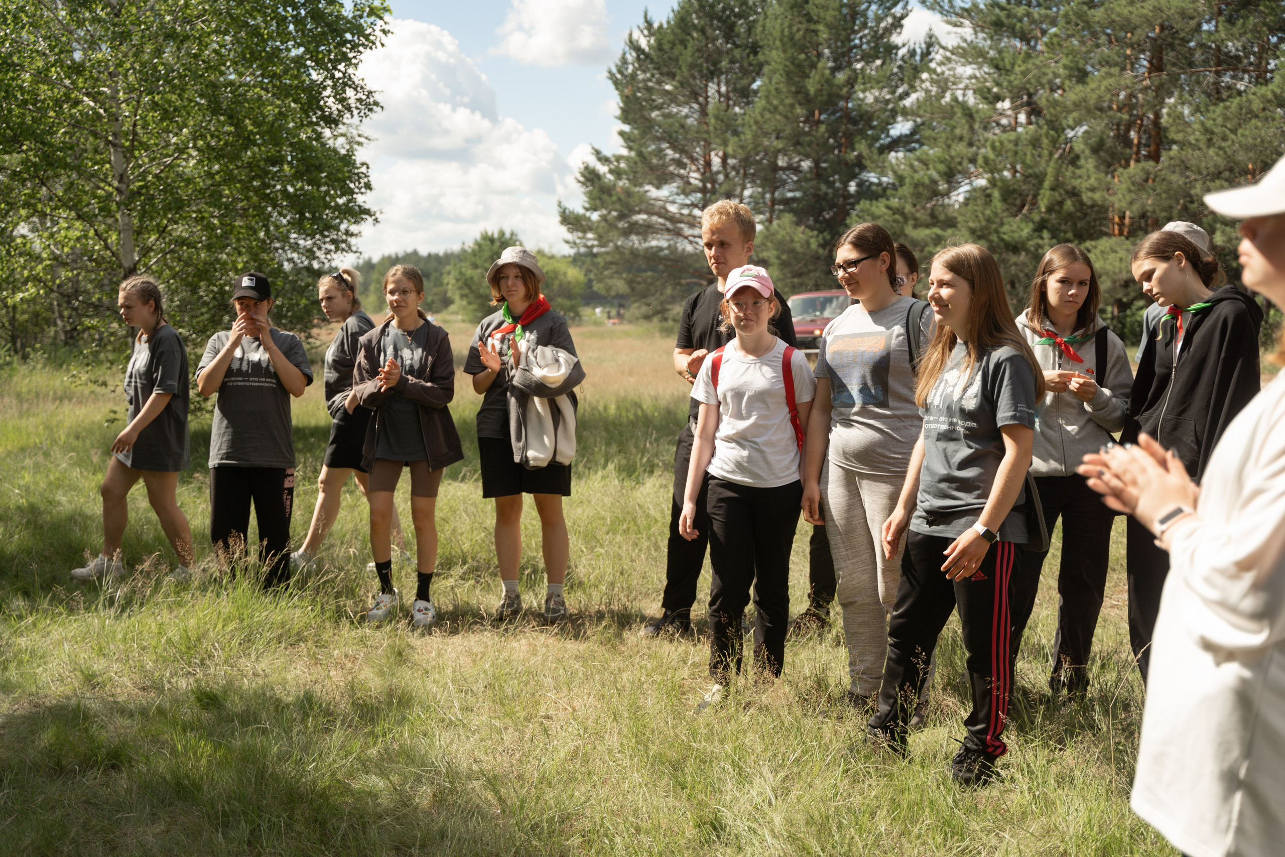 Эко-сборы добровольцев «О! Пушка» в национальном парке «Мещерский» 2024. Фотограф Надежда Погребняк | Рязань | Москва