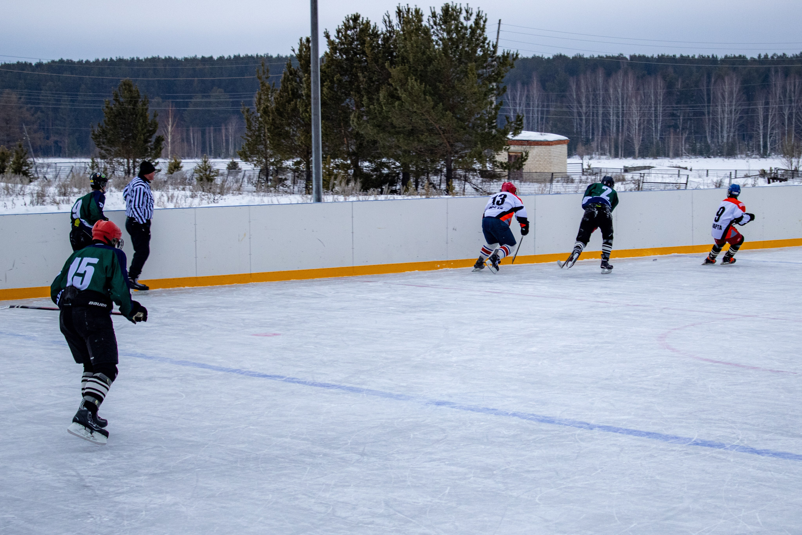 Хоккей г.п Атиг-г.Нижние Серги