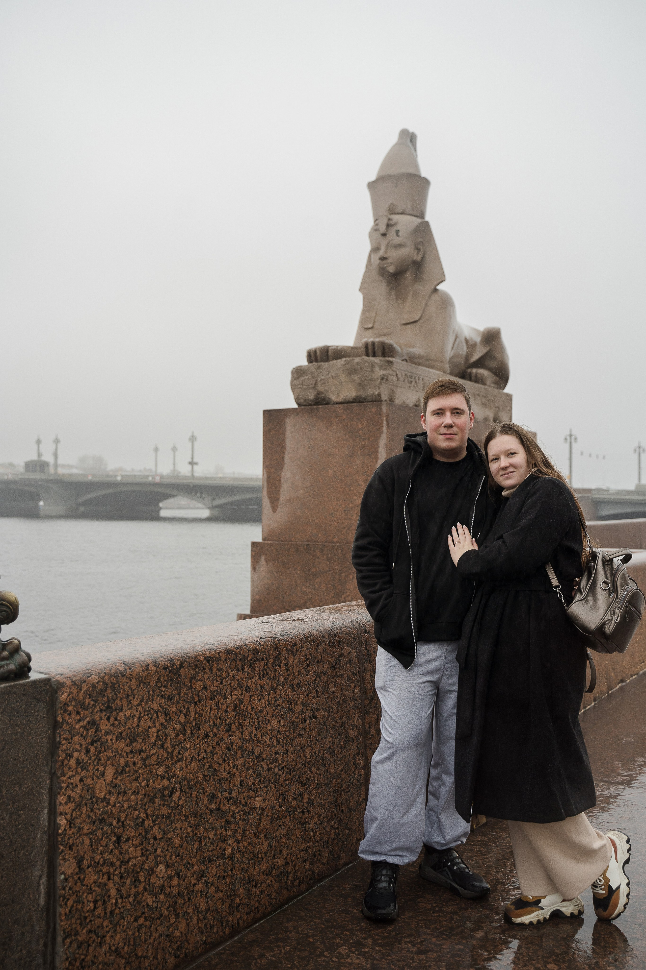 Дождь на набережной. Свадебный и семейный фотограф в Пушкине и Санкт-Петербурге Мария Филиппова