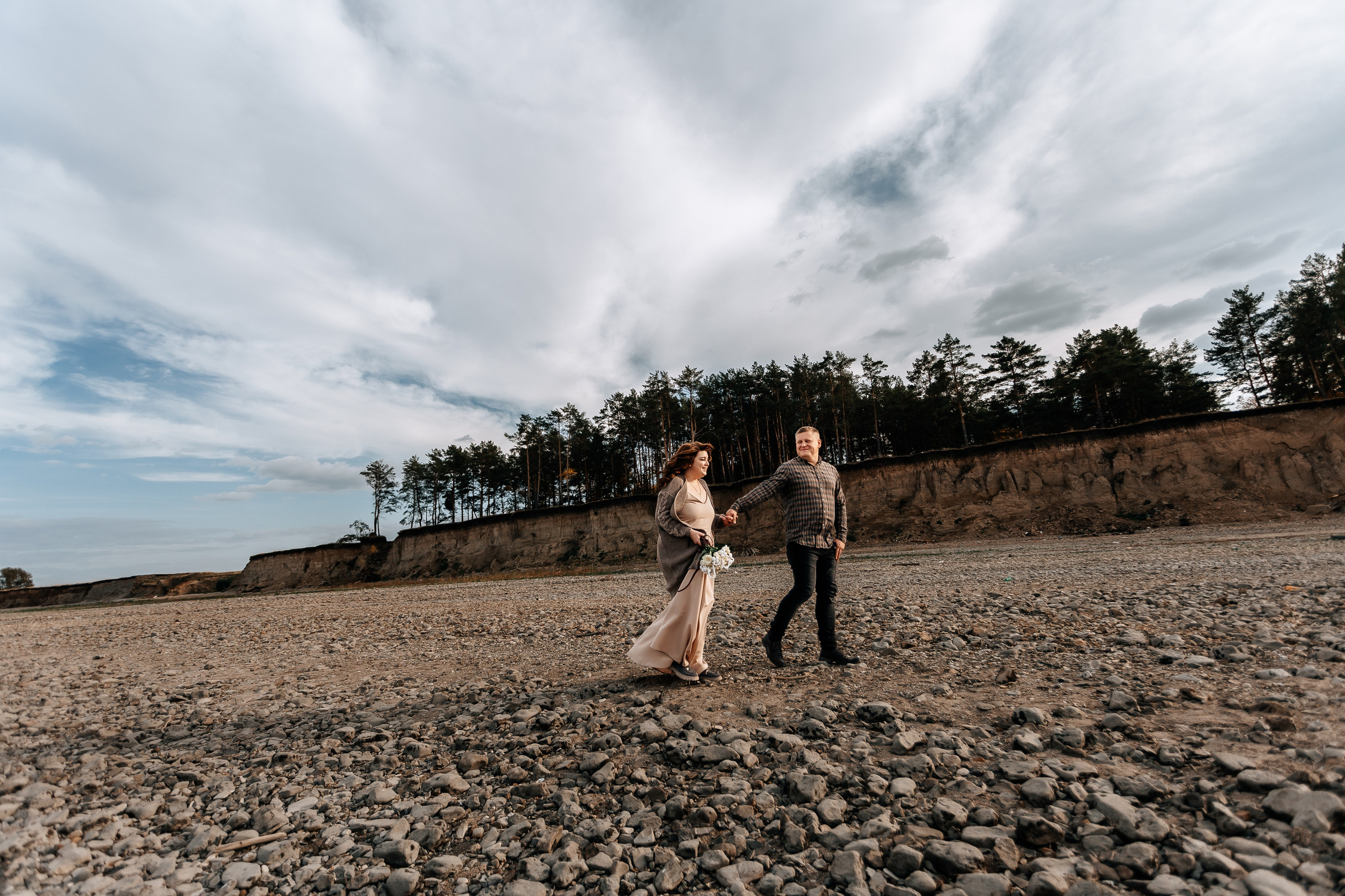 Прогулка по пляжу. Дедюля Максим — Свадебный фотограф в городе Ульяновск
