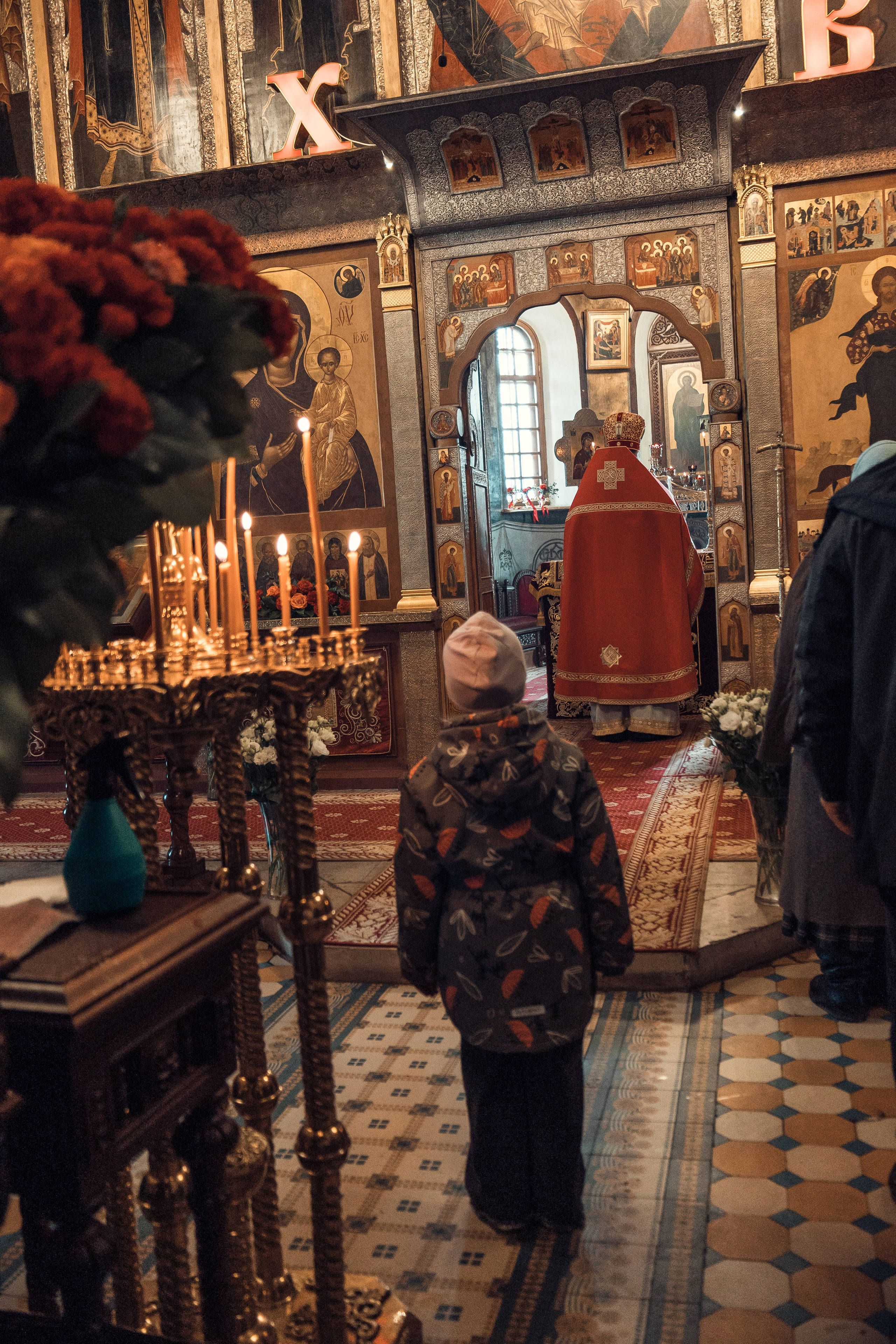Светлая Седмица.Пасхальные часы.Божественная Литургия.Саввино-Сторожевский Монастырь. Артеменкова Анна Фотограф