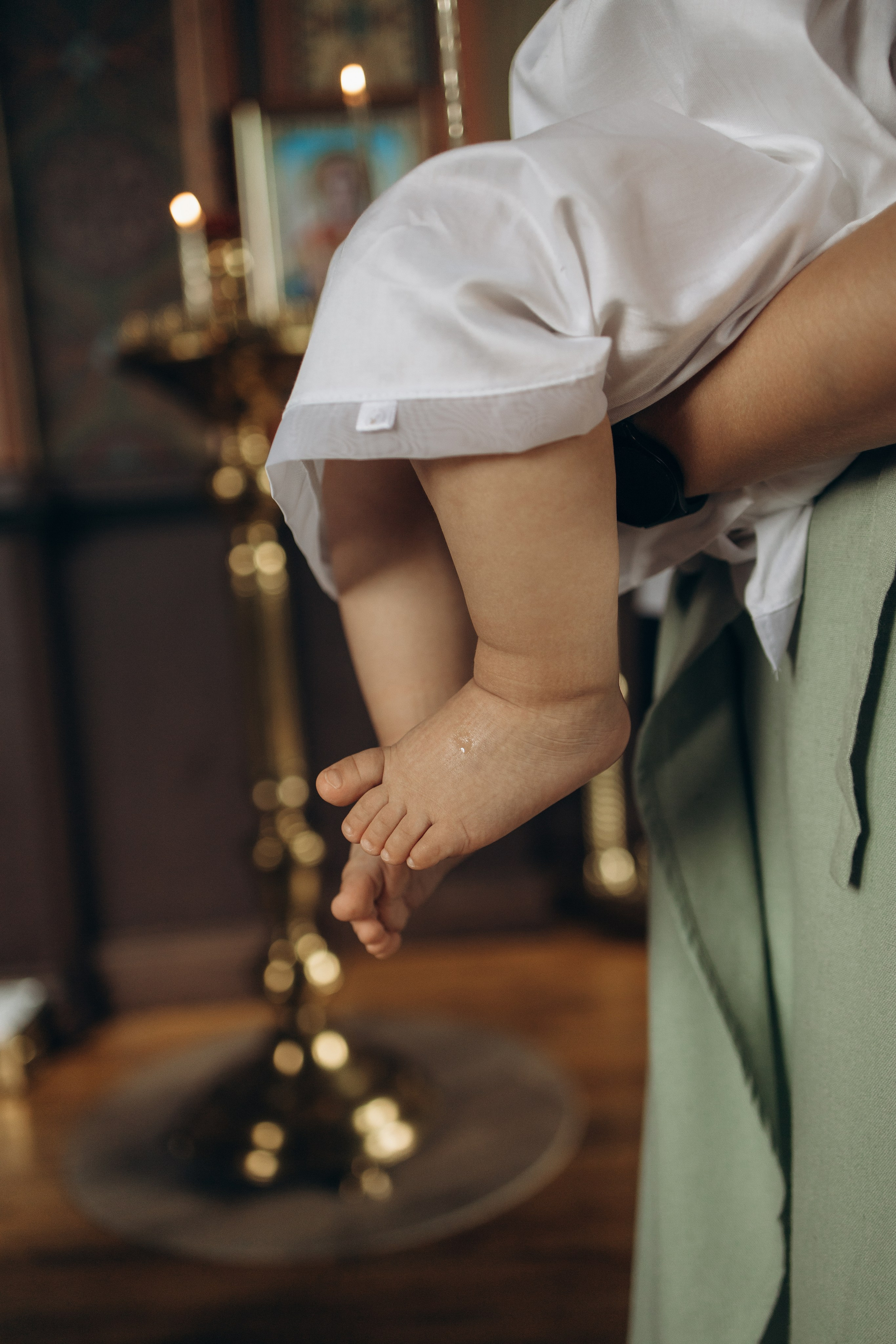 Крещение Стефании. Самый теплый фотограф в Краснодаре Рябоконь Ксения