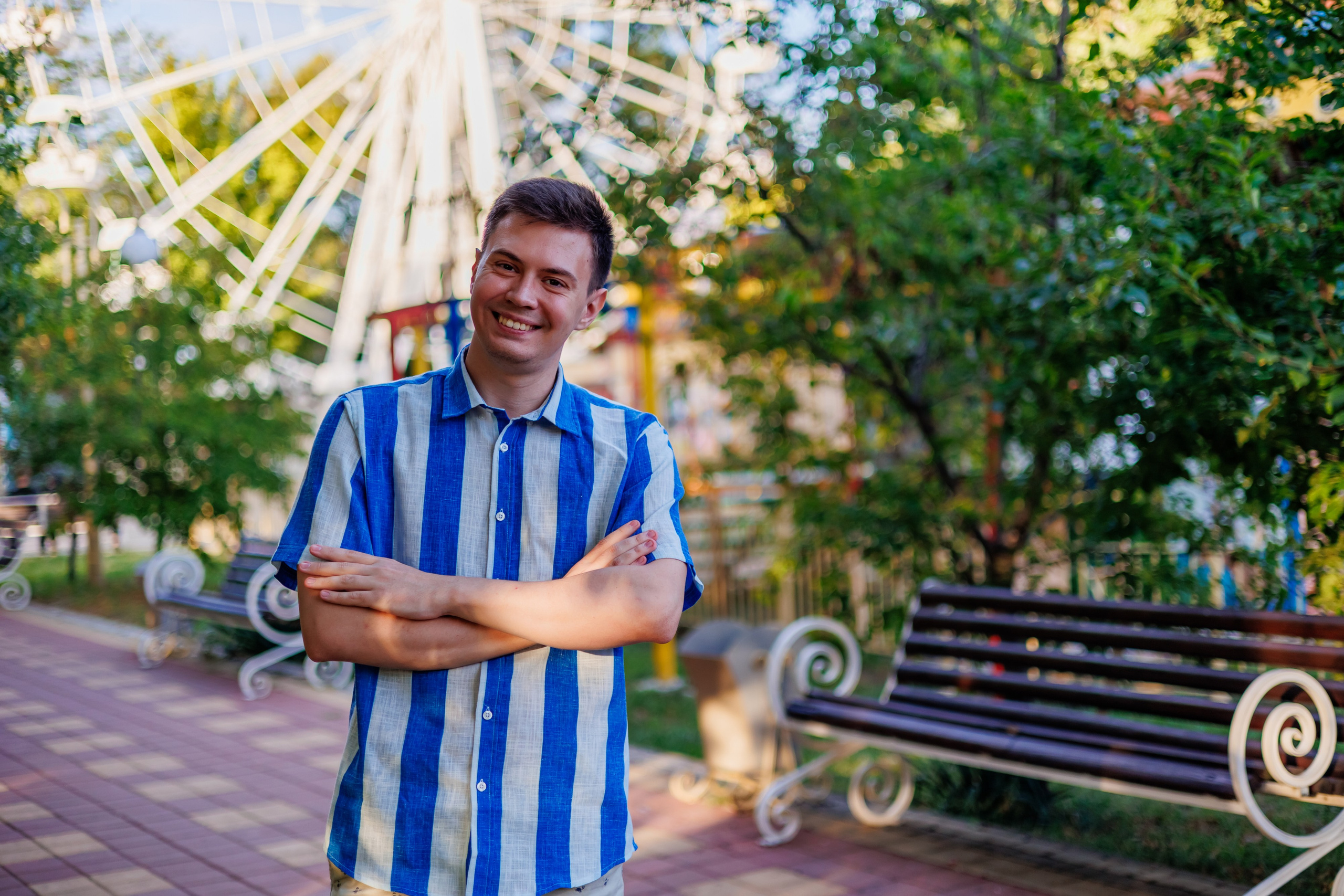 Прогулка в парке. Свадебный и семейный фотограф в Армавире