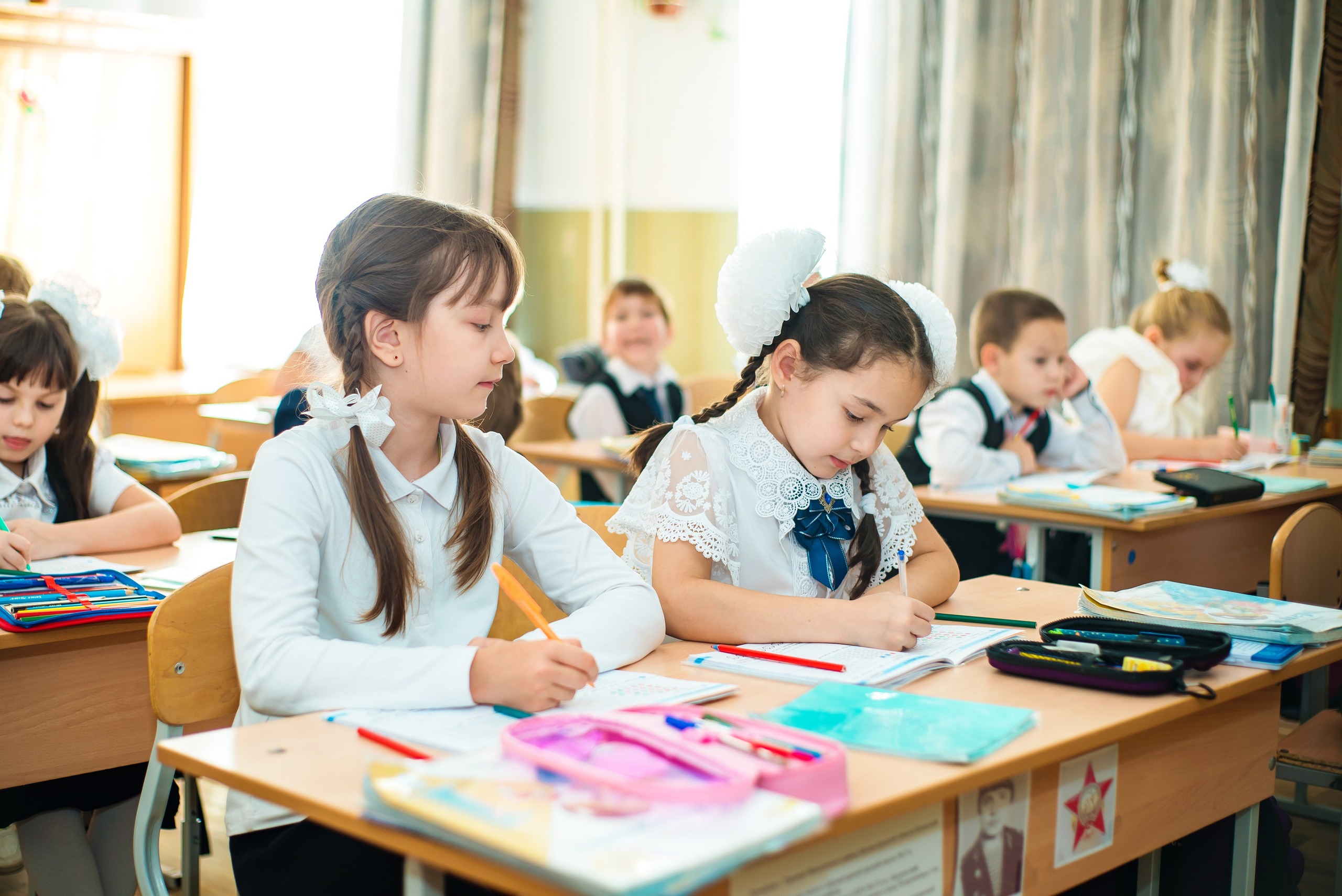 Съёмки в школе. Выпускные альбомы. Южноуральск