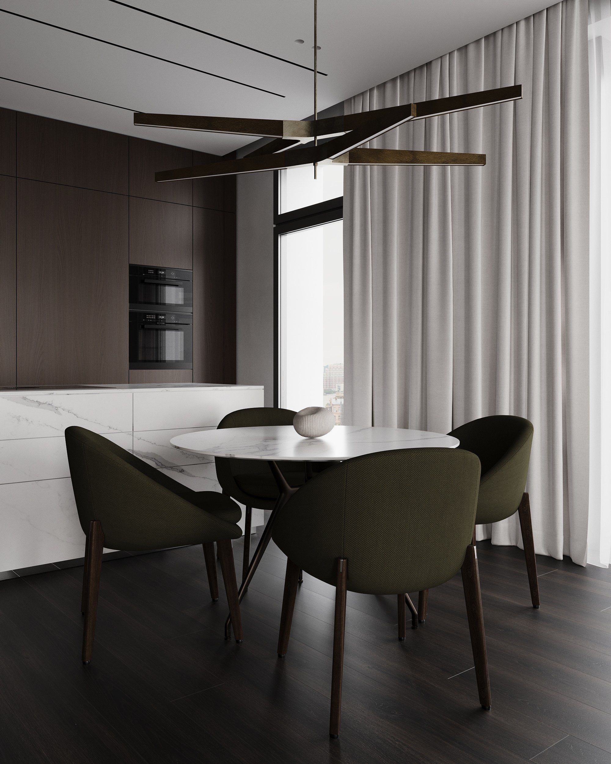 SAVVIN RESIDENCE. 3d визуализатор интерьеров Катя Ваганова