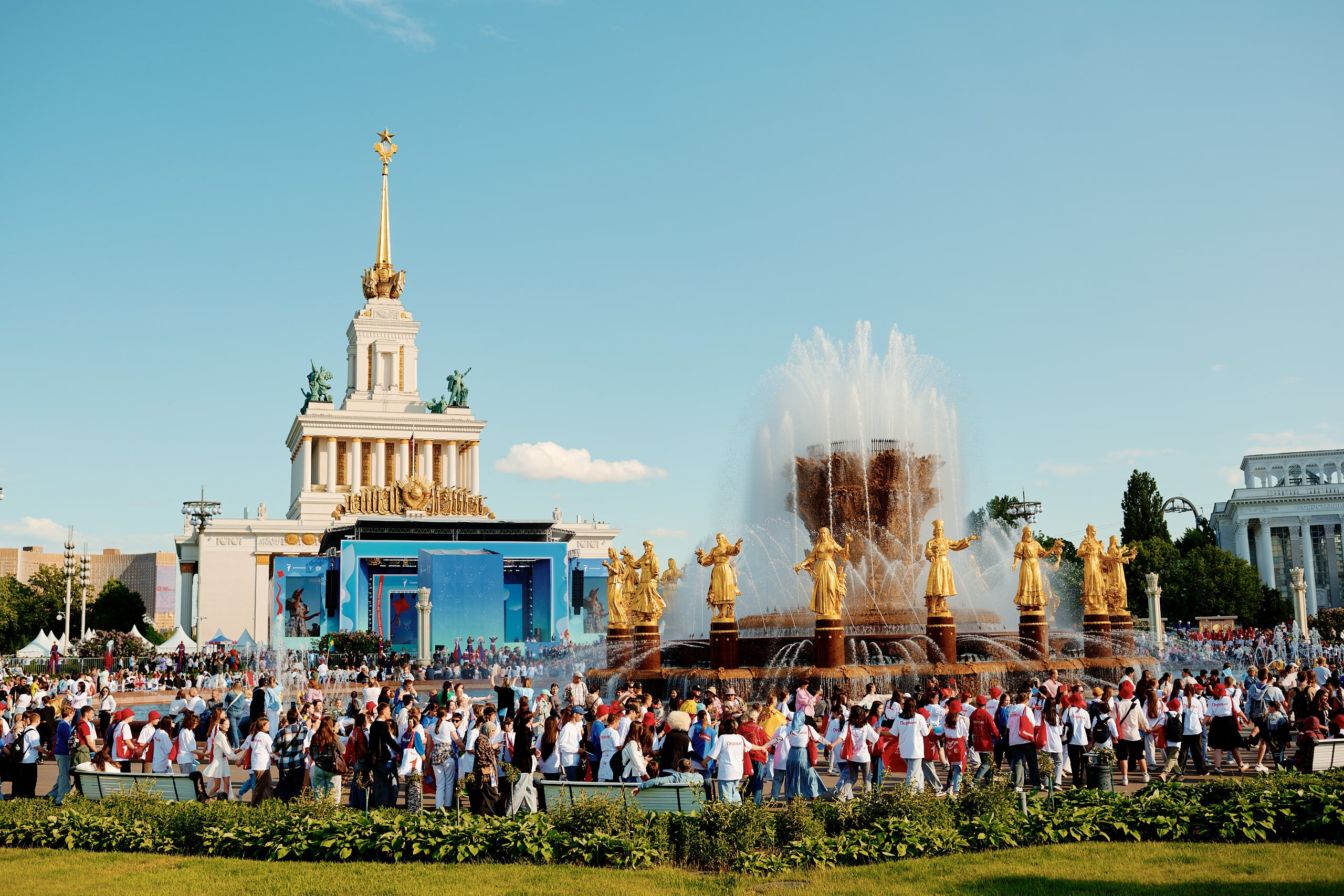 Фестиваль Движения Первых 2025. Репортажная съемка в Москве