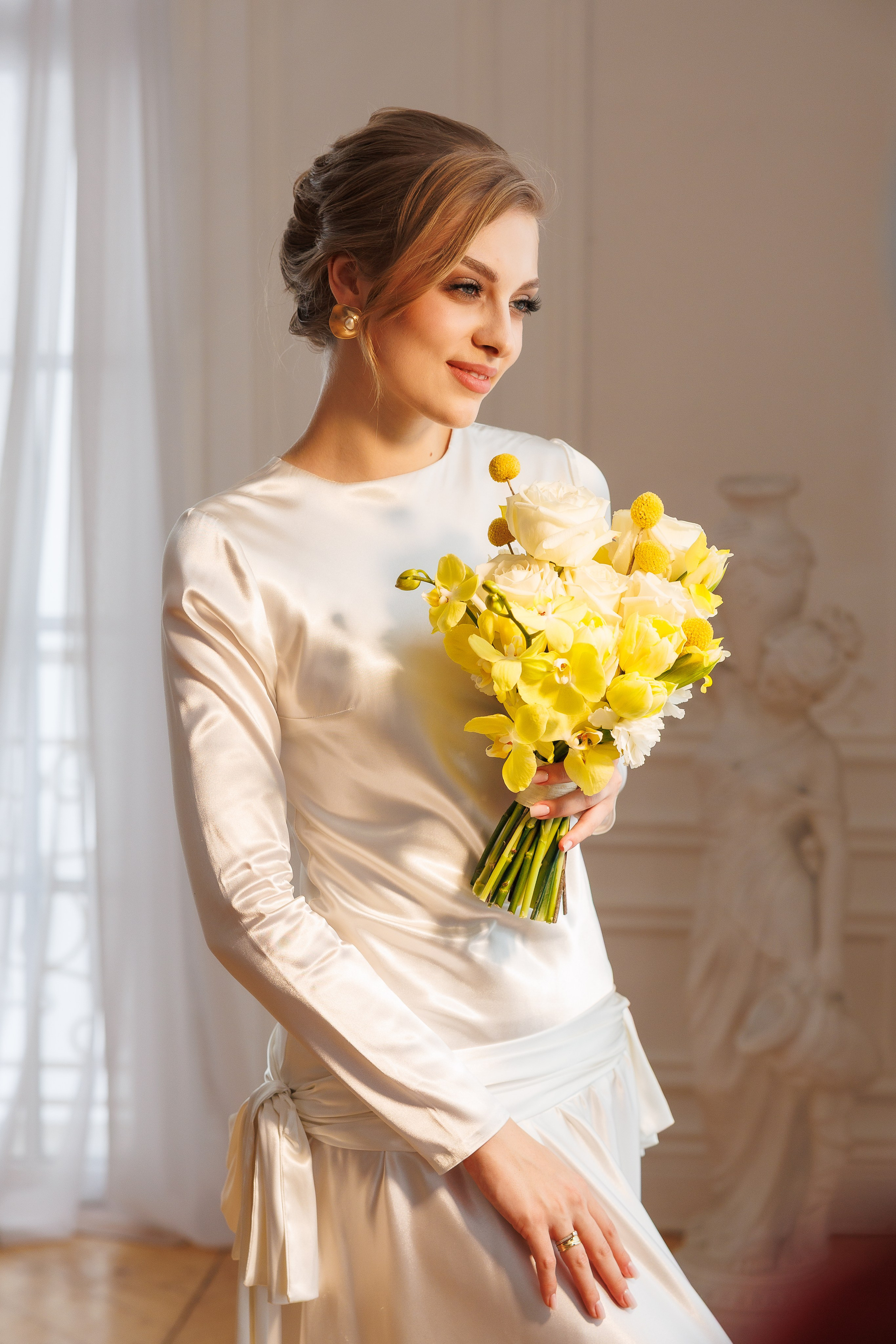 Камерная свадьба: весеннее настроение. Свадебный и семейный фотограф в Москве Красинская Мария