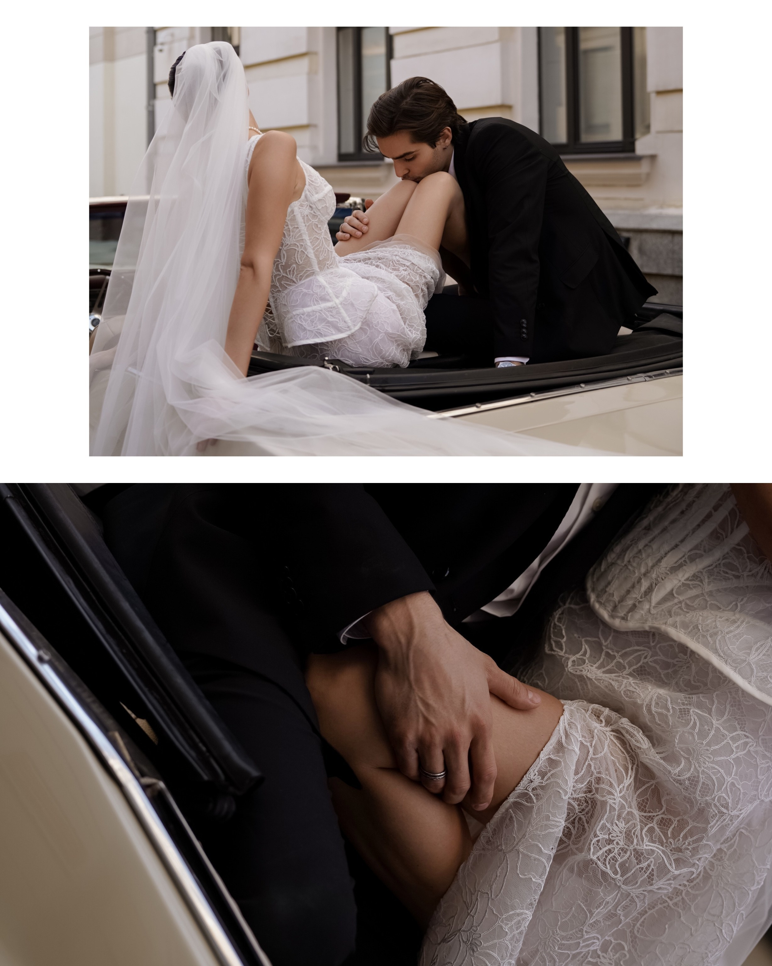 Свадебная Фотосессия с кабриолетом в Москве