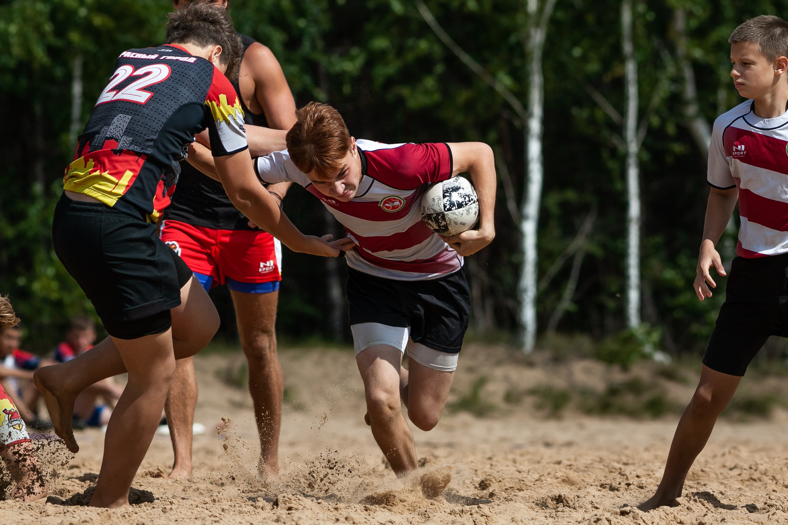 «Кубок «Молота» по пляжному Регби. Фотография