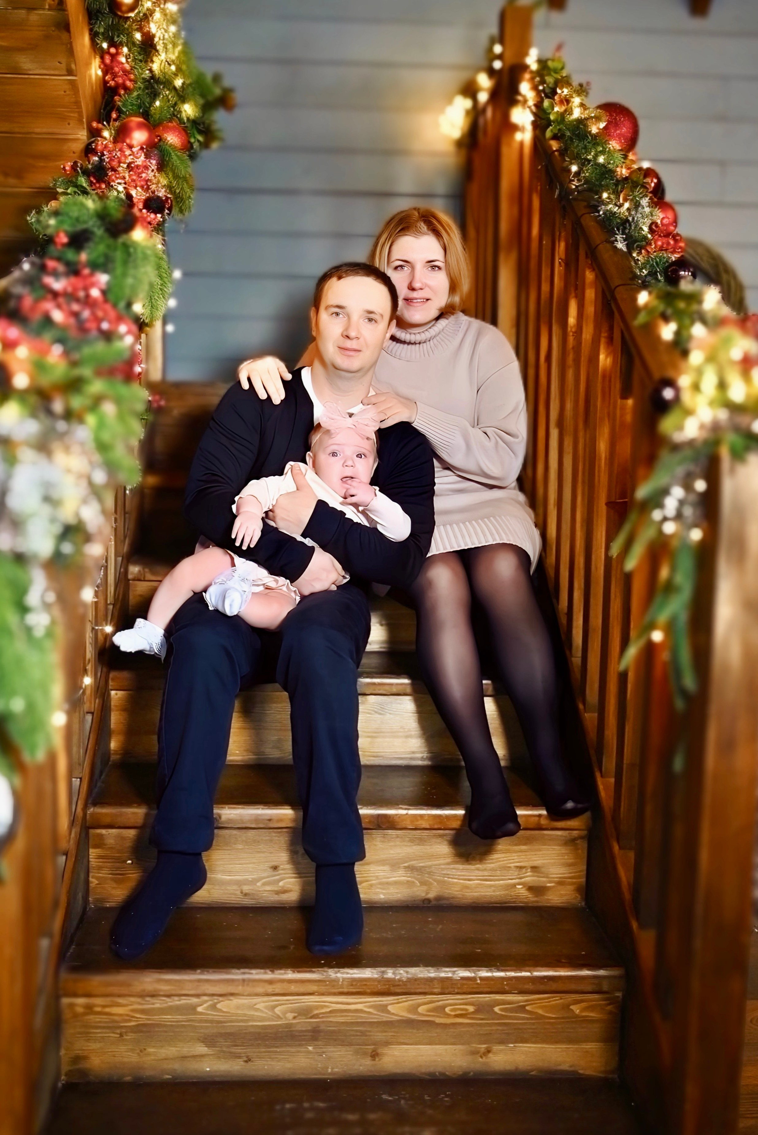 Максим с семьей. Семейный и детский фотограф Москва