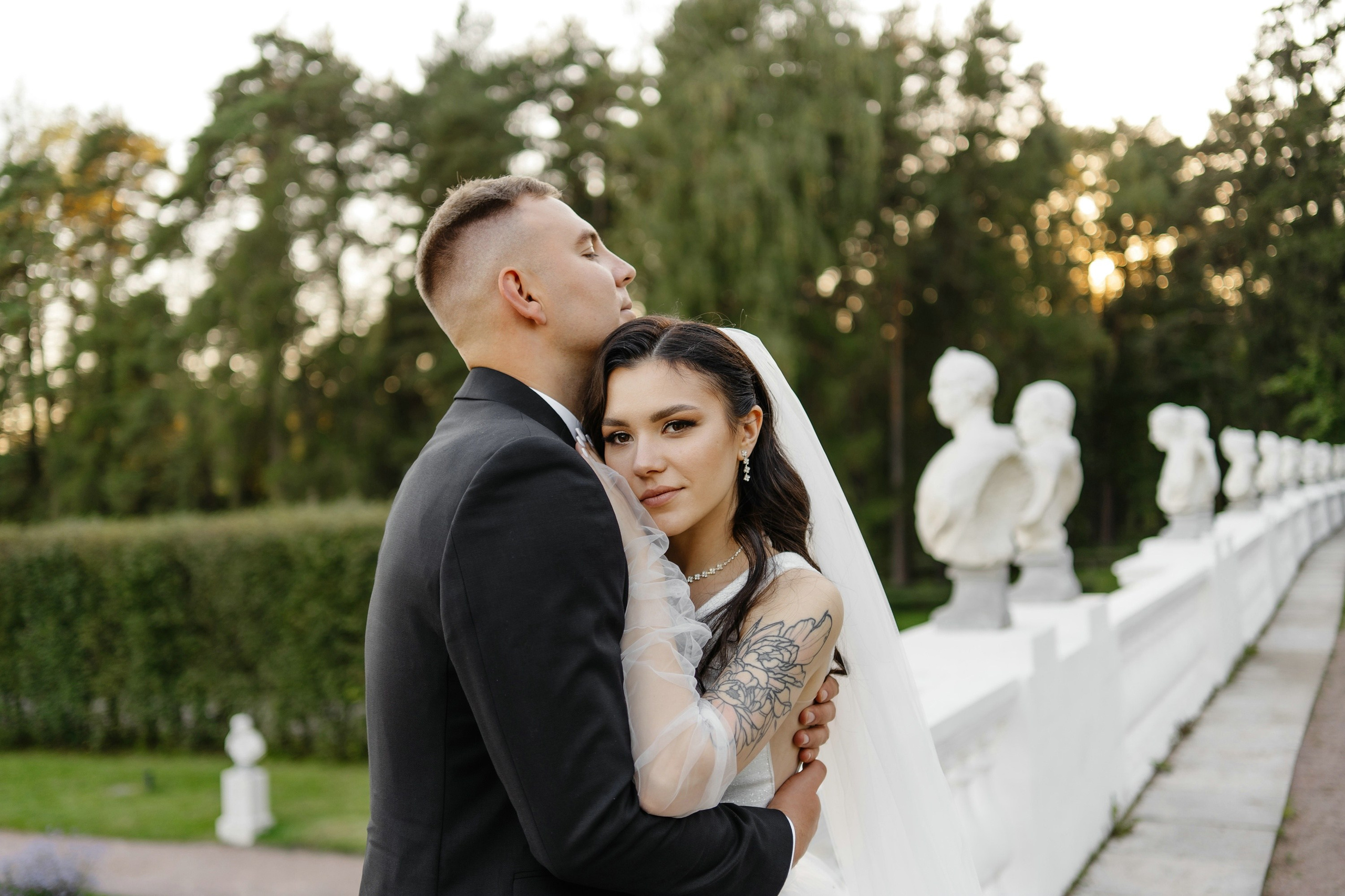 Свадьба в усадьбе Архангельское. Свадебный и семейный фотограф в Москве Светлана Зоткина