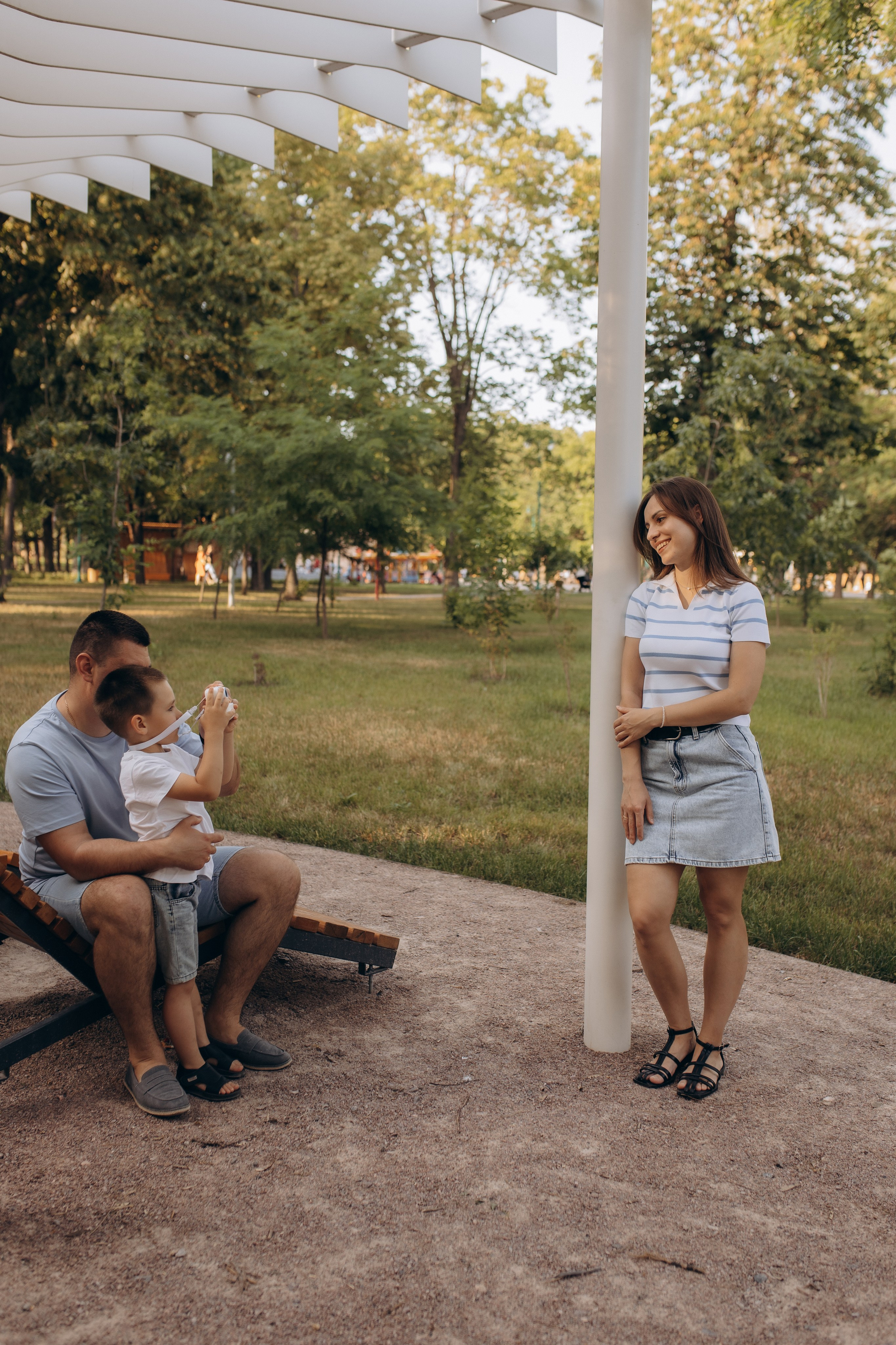 Прогулка в парке. Свадебный и семейный фотограф в Белгороде Евгения Курочкина