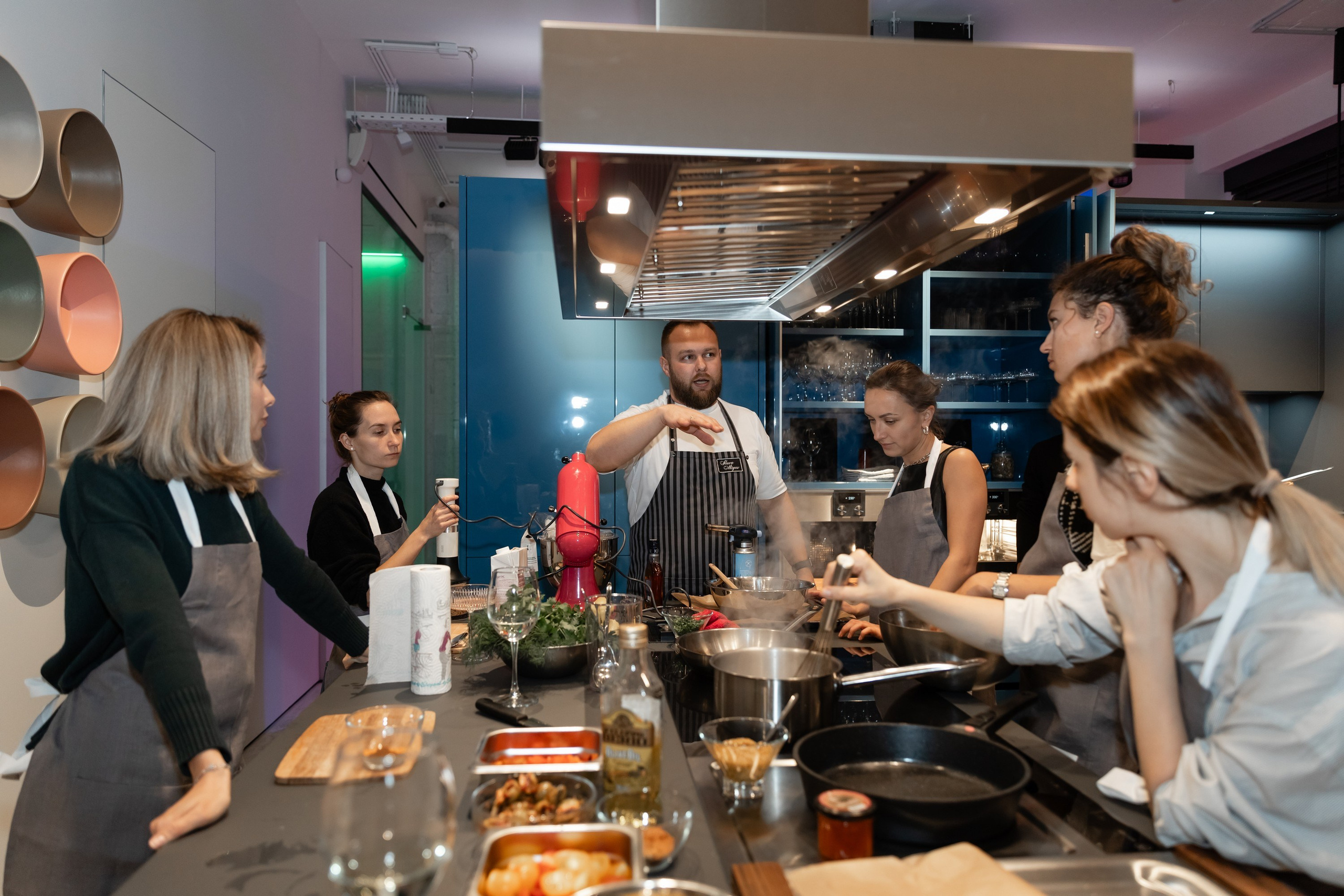 Кулинарный мастер-класс (Point of Experience). Татьяна Чернышова свадебный фотограф Москва