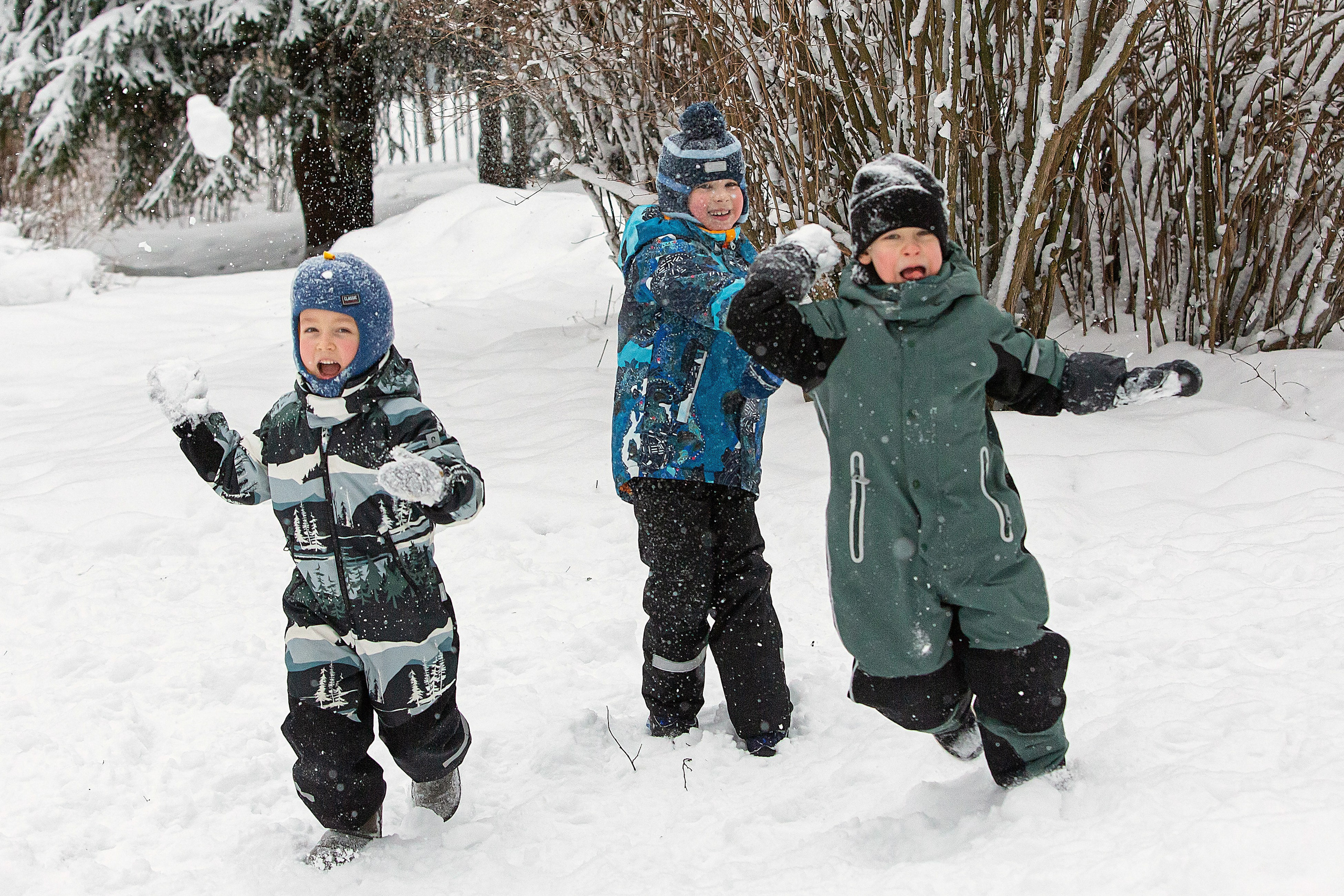 Зима в детском саду. Свадебный, семейный, детский фотограф в Санкт-Петербурге