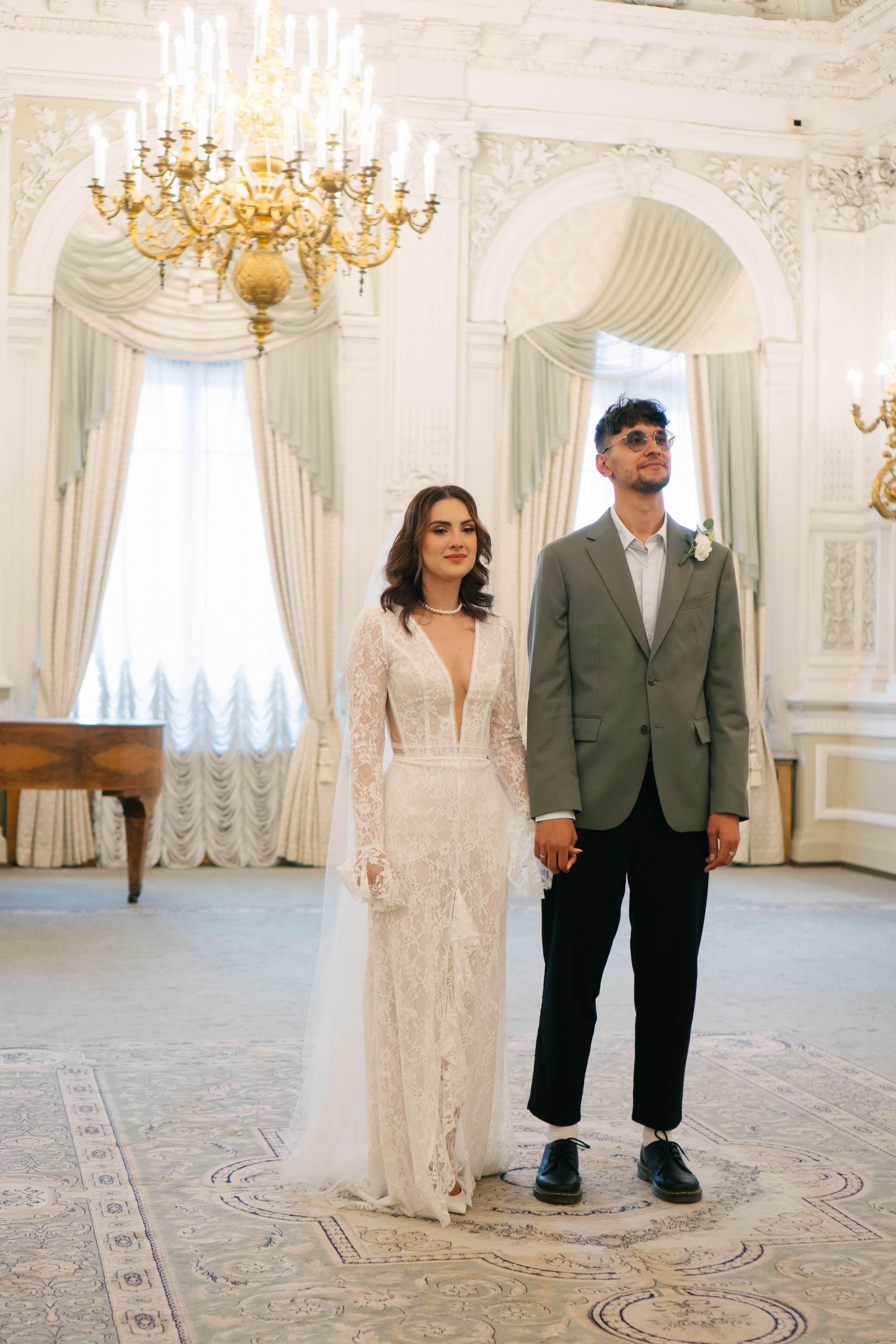 СВАДЕБНАЯ СЬЕМКА В ПЕРВОМ ДВОРЦЕ БРАКОСОЧЕТАНИЯ. Профессиональный фотограф, Санкт-Петербург — Виктория Богомолова