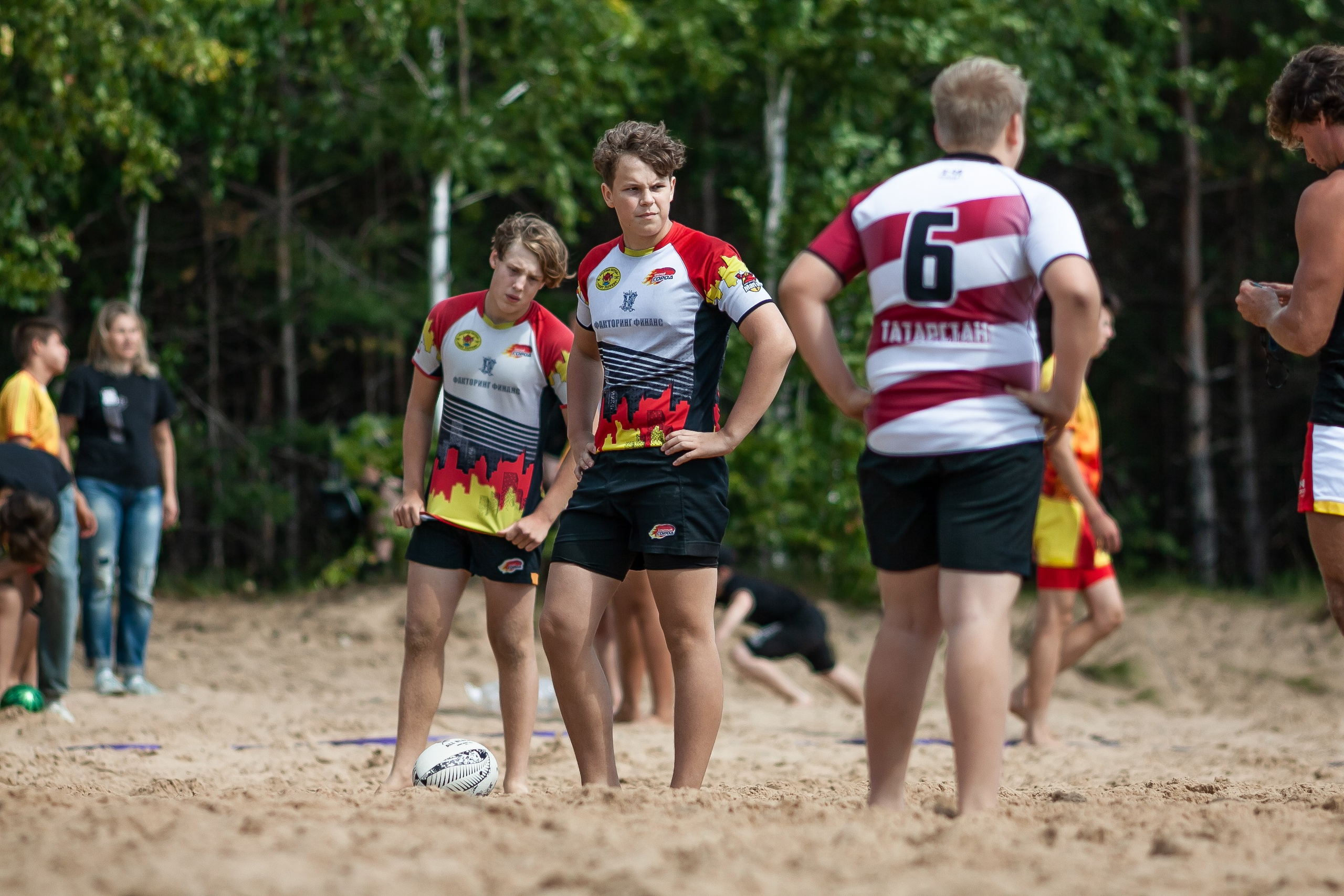 «Кубок «Молота» по пляжному Регби. Фотография